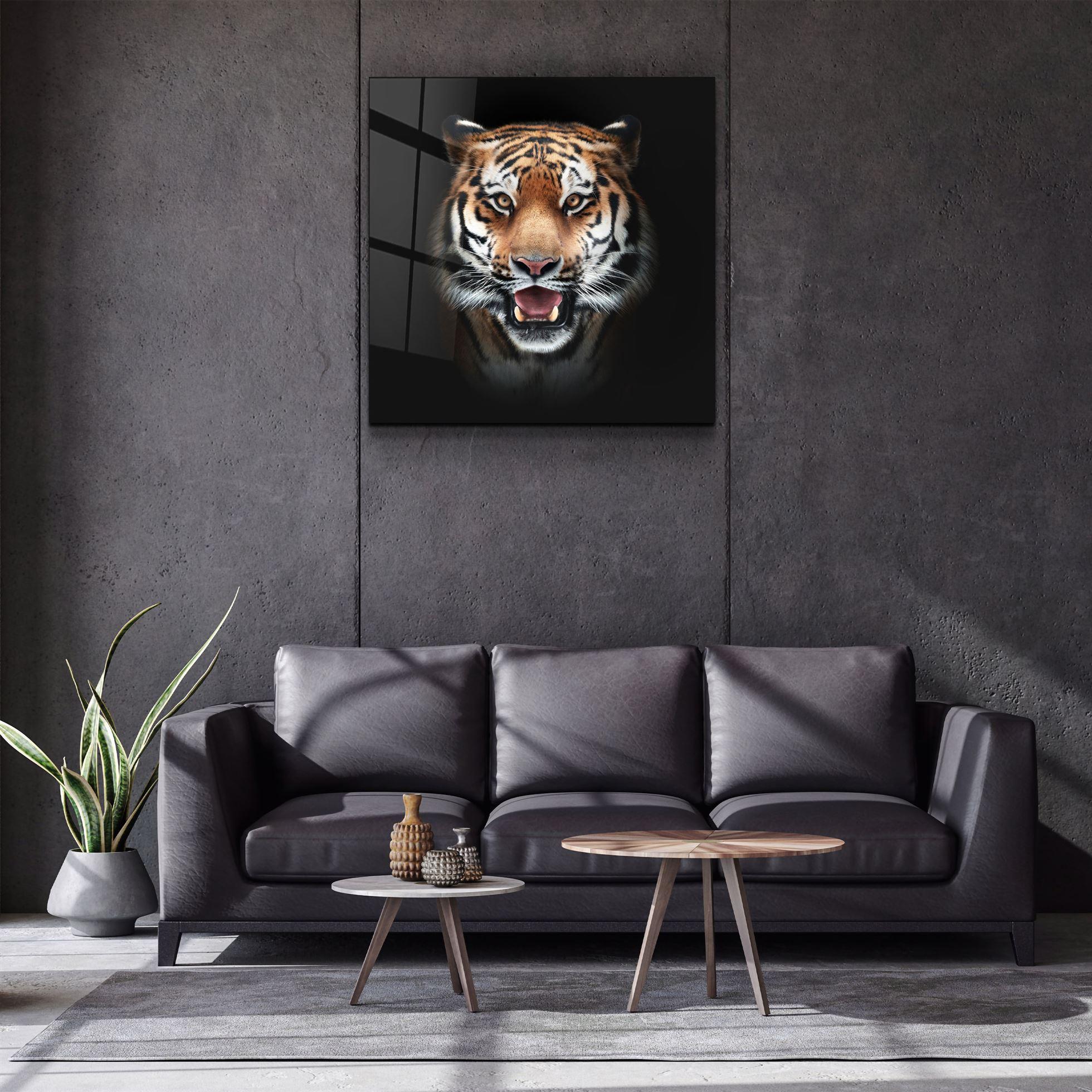・"Tiger"・Glass Wall Art