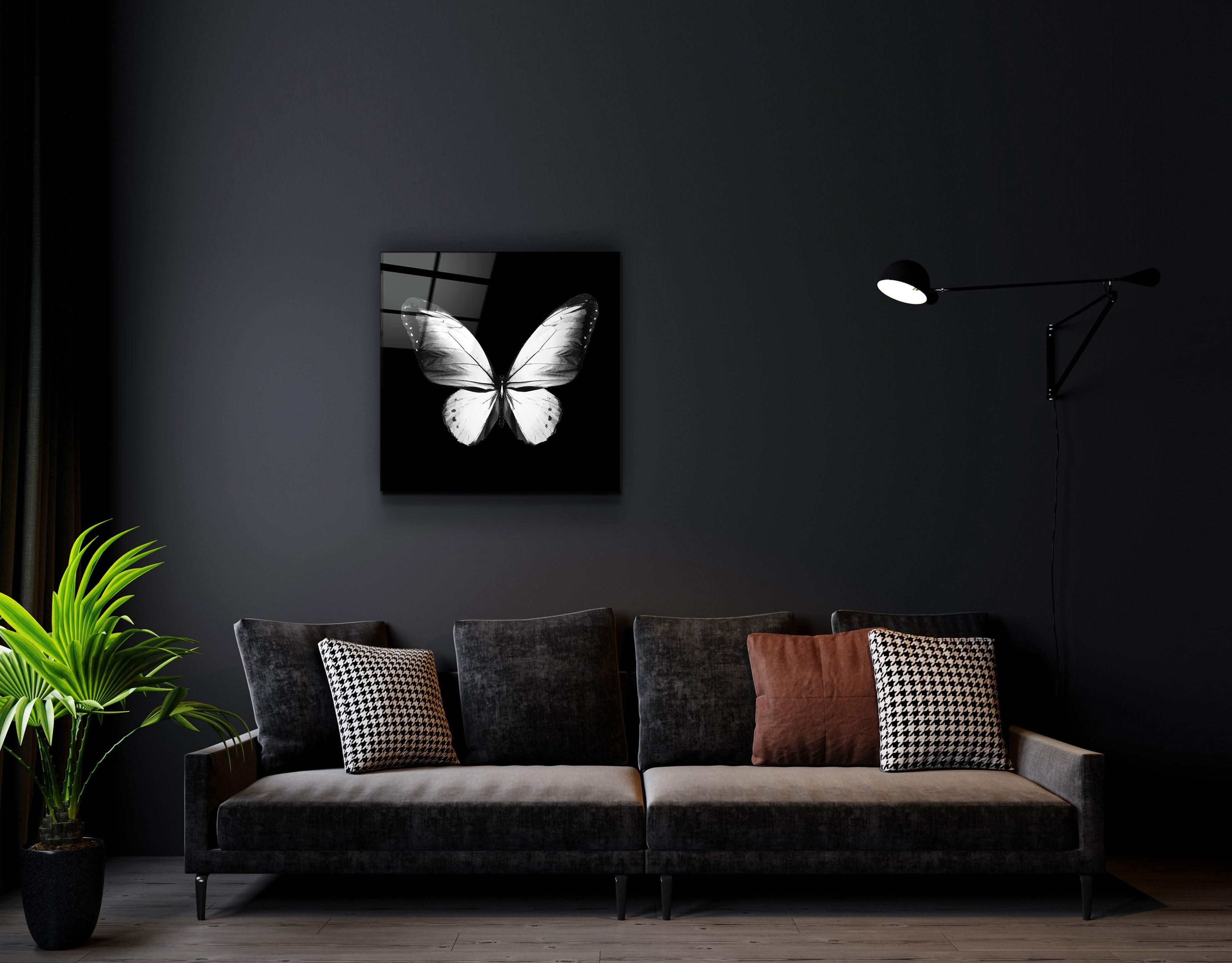 ・"Butterfly"・Glass Wall Art