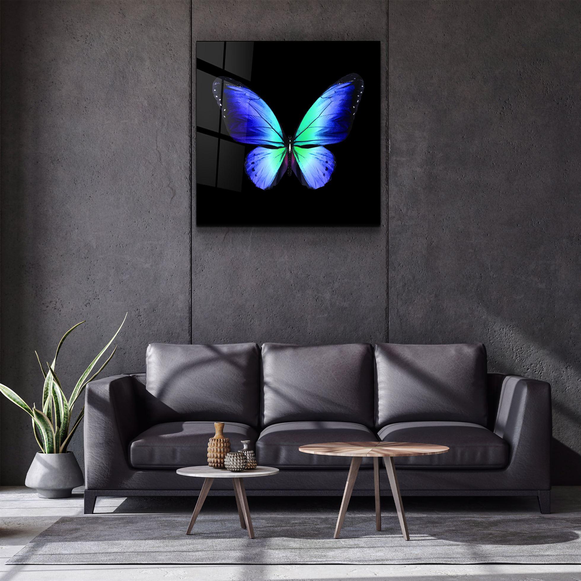 ・"Butterfly"・Glass Wall Art