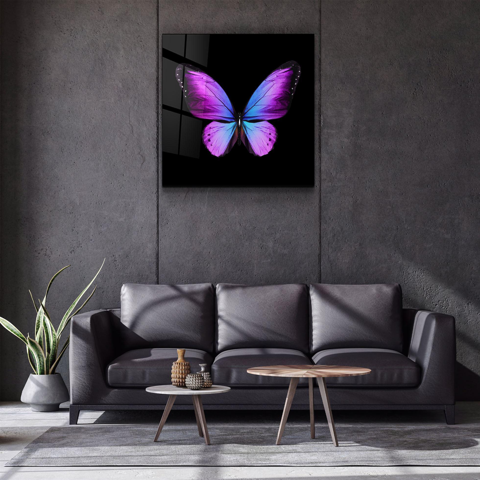 ・"Butterfly"・Glass Wall Art
