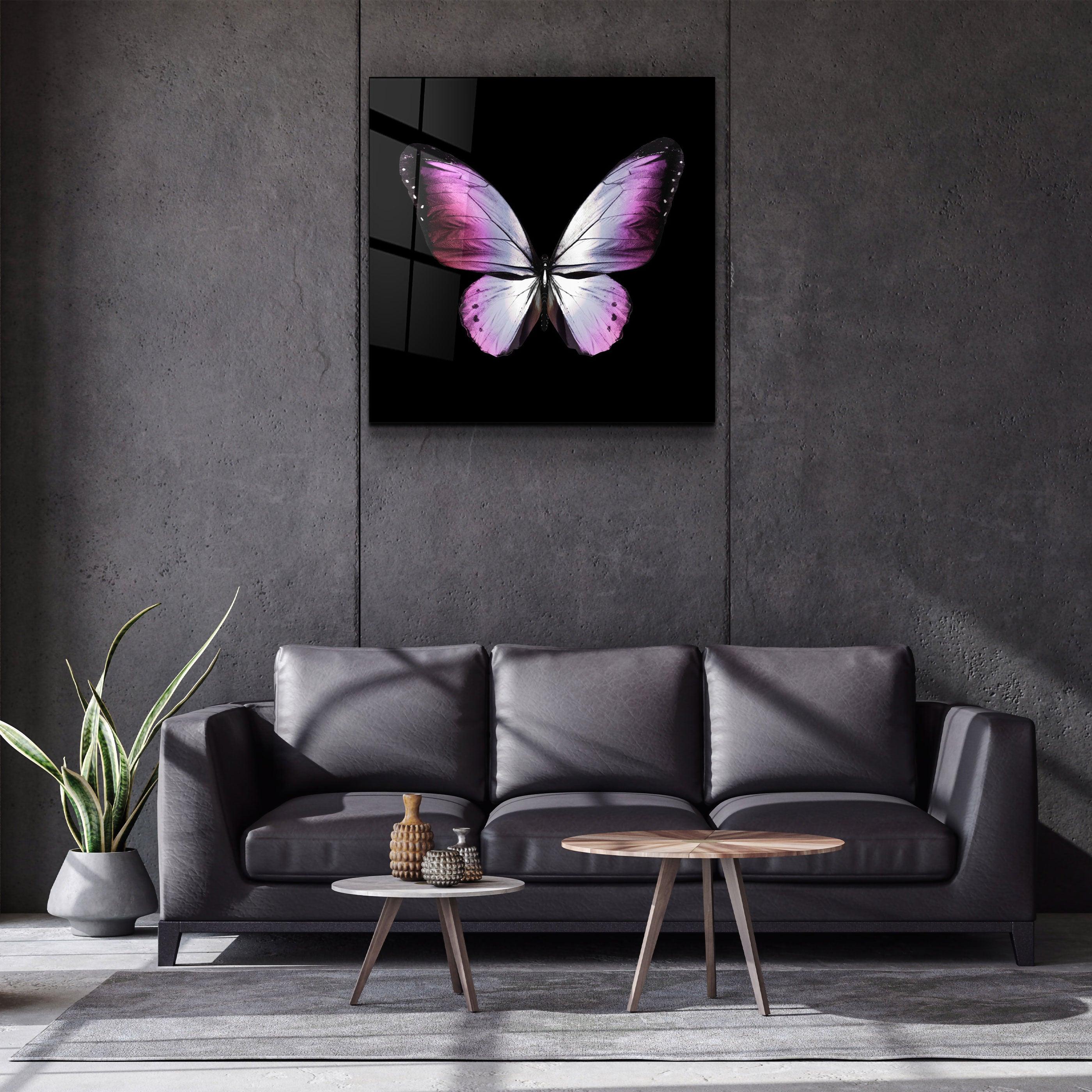 ・"Butterfly"・Glass Wall Art