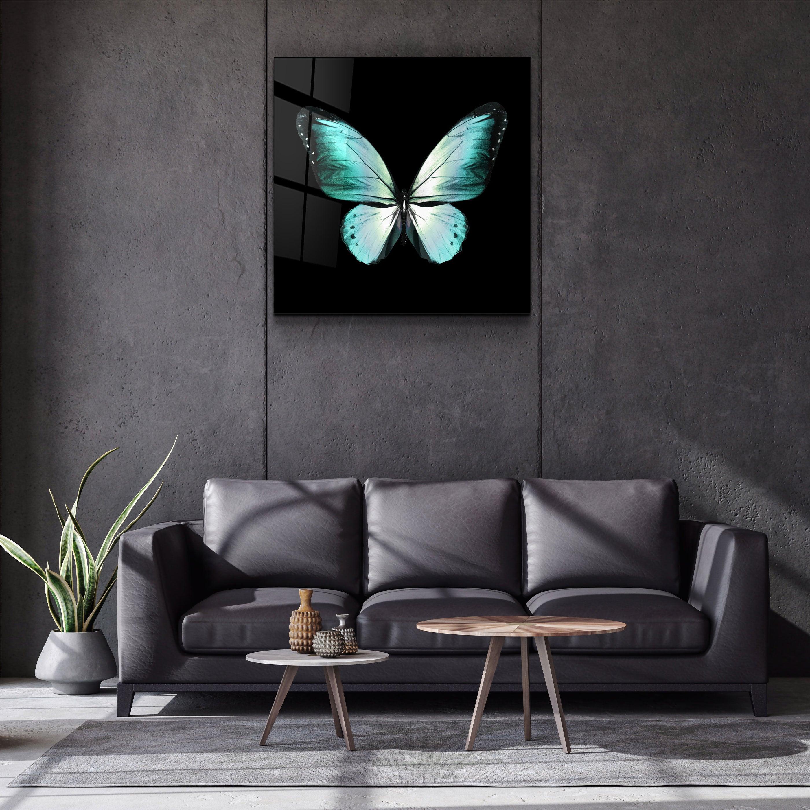 ・"Butterfly"・Glass Wall Art