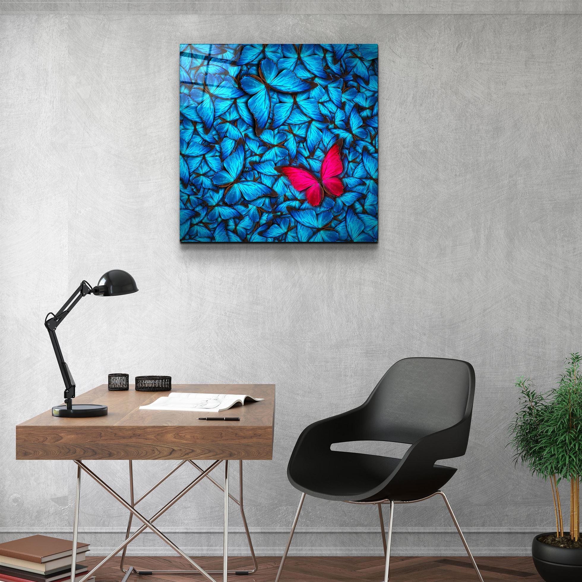 ・"Butterfly"・Glass Wall Art