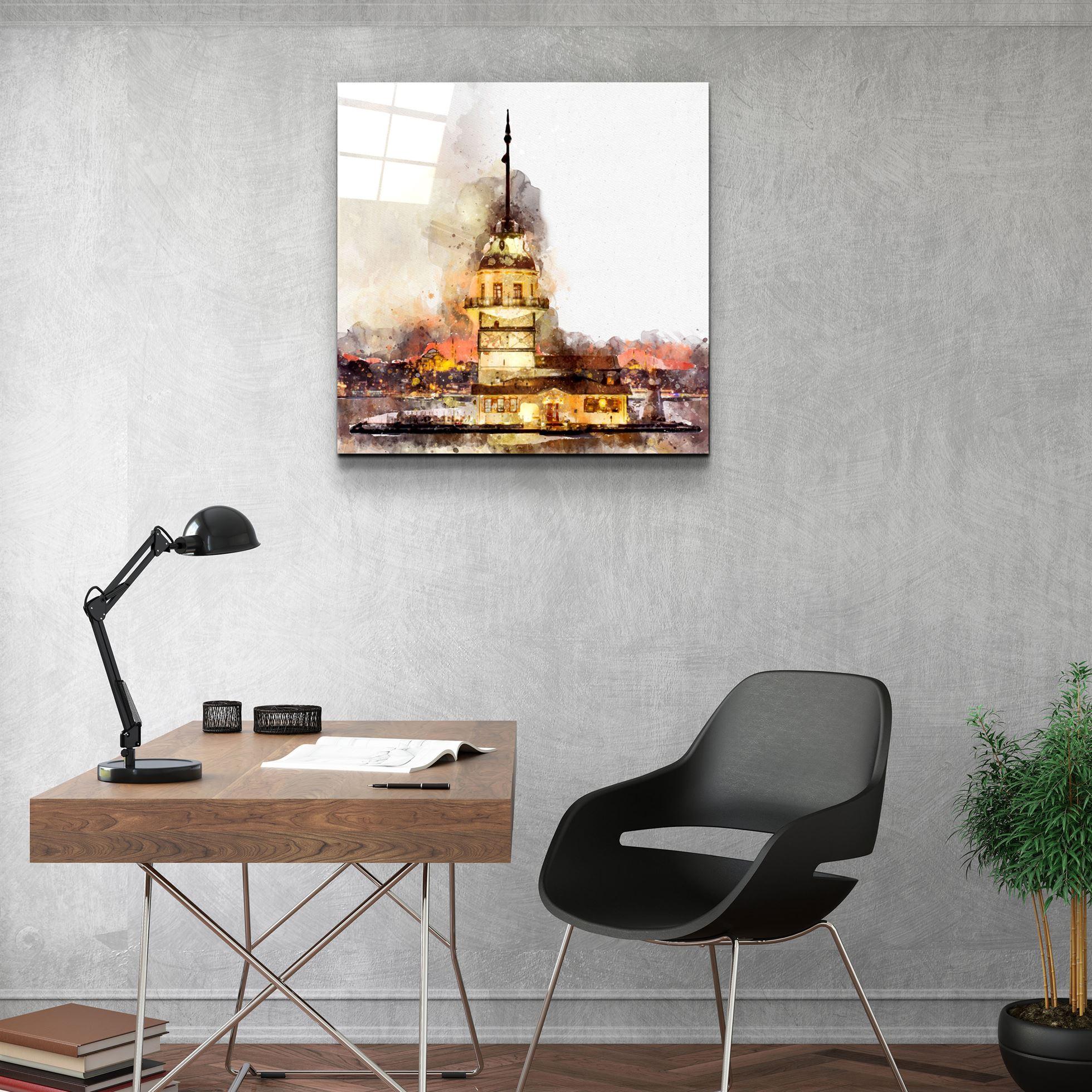 ・"Maiden's Tower"・Glass Wall Art