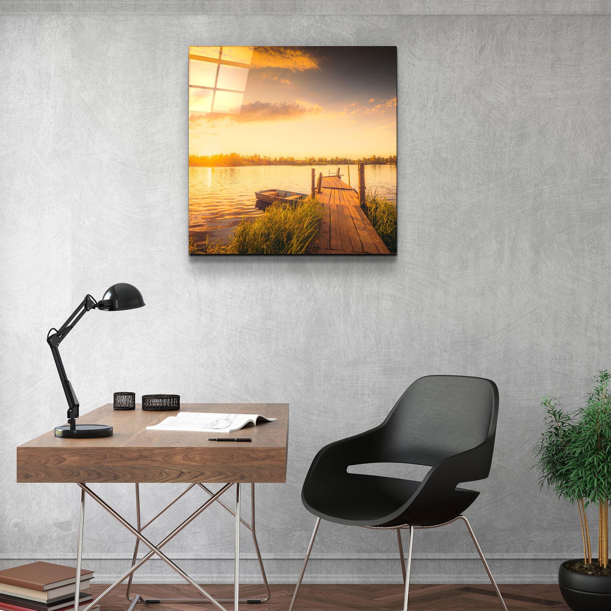 ・"Quay"・Glass Wall Art