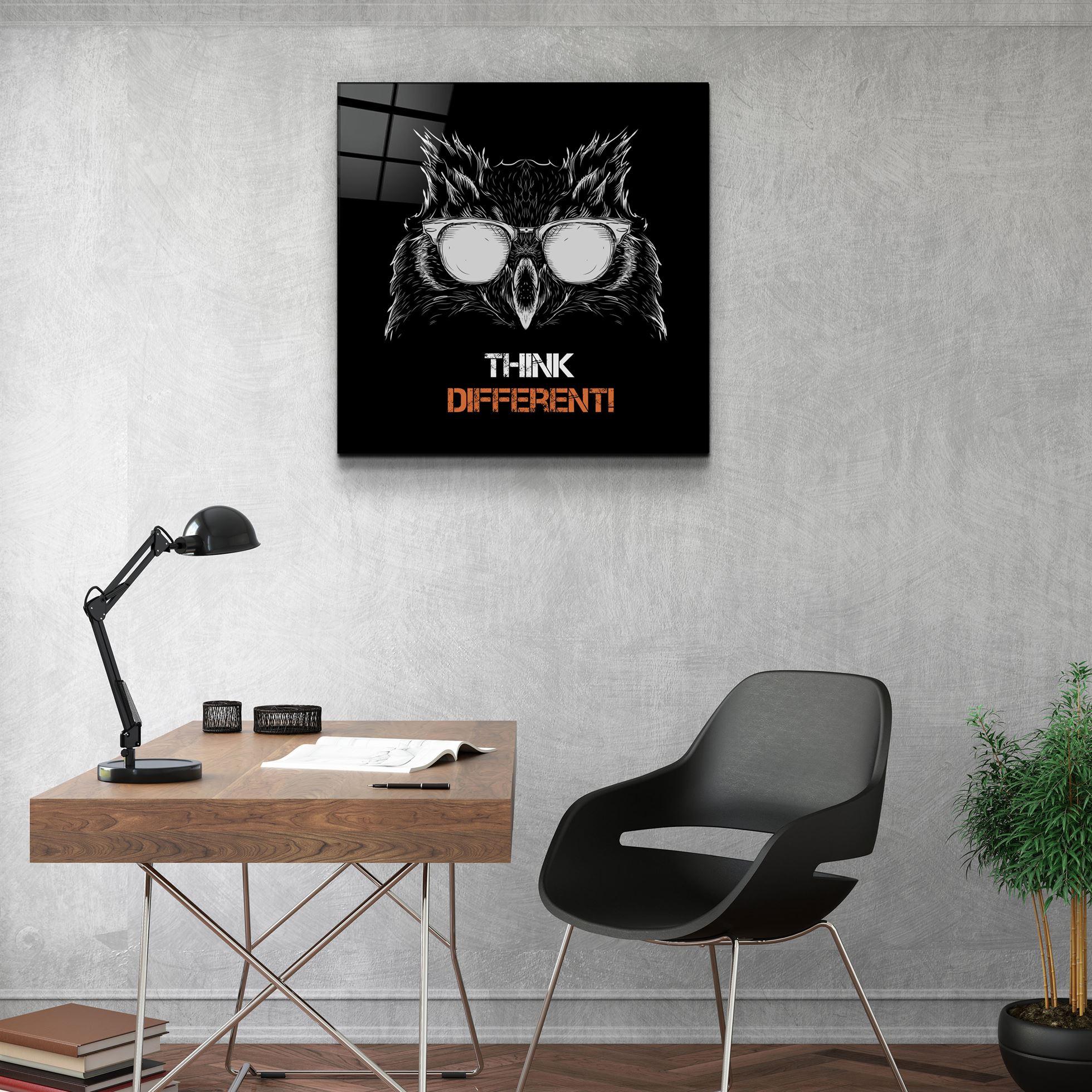・"Owl"・Glass Wall Art