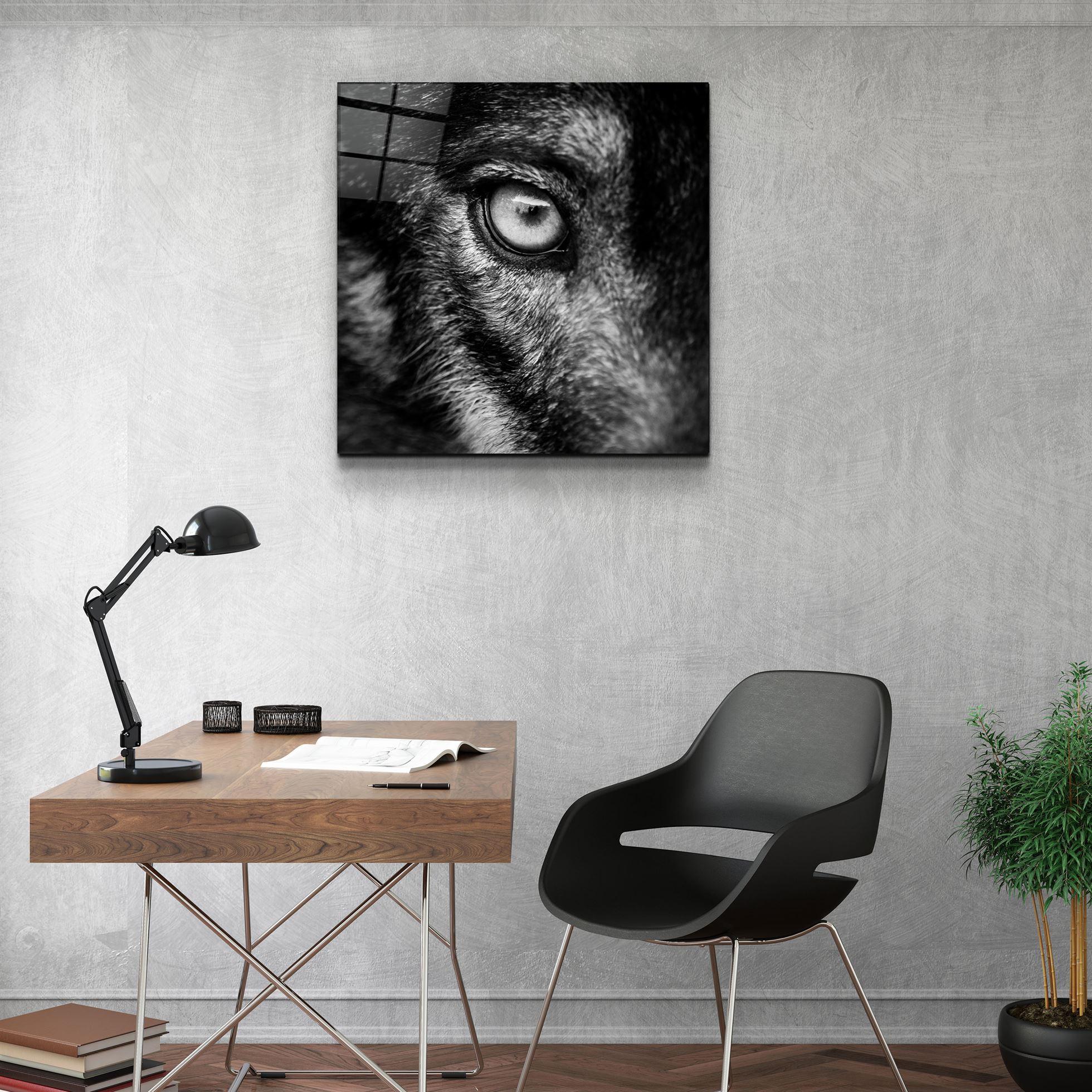 ・"Schwarz"・Glass Wall Art