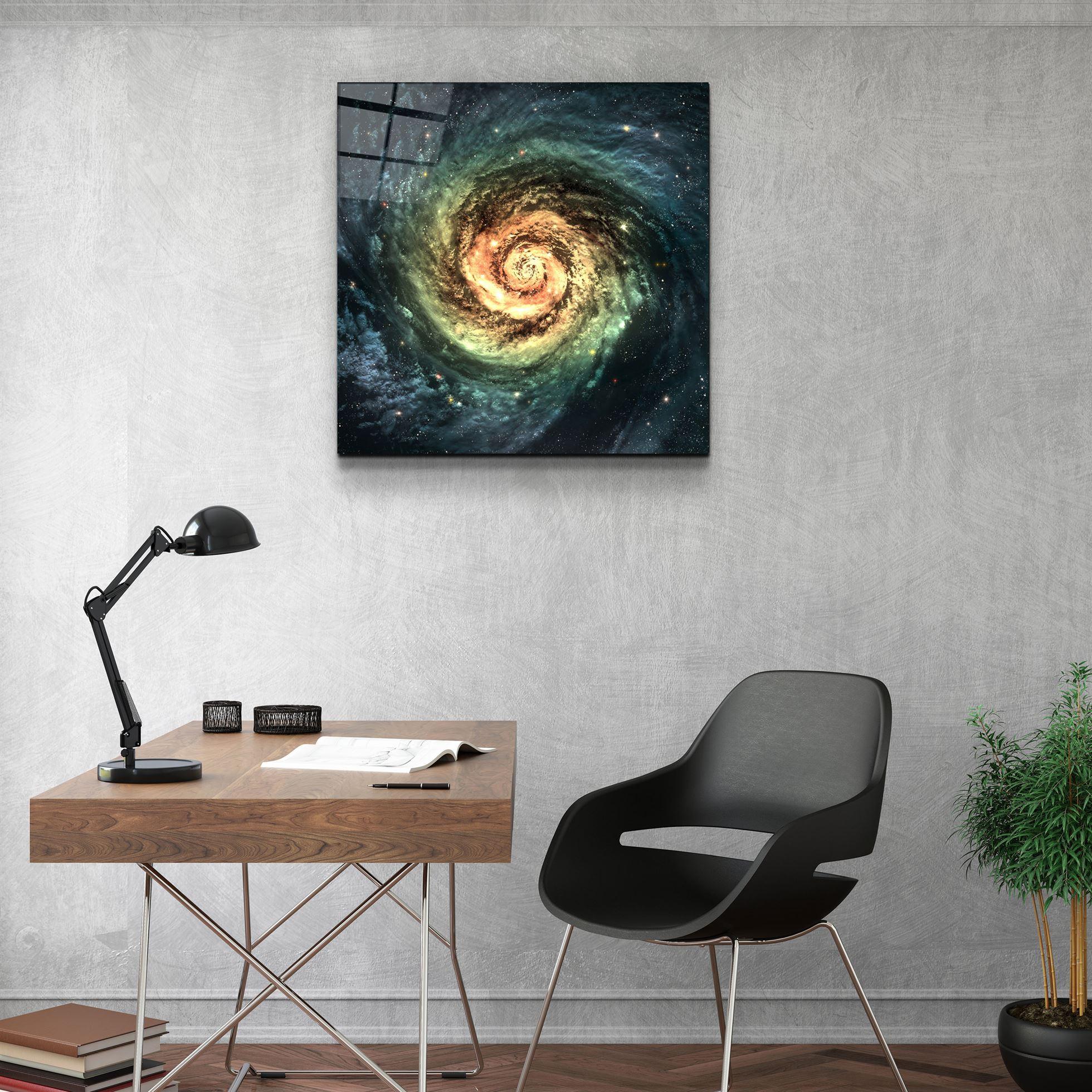 ・"In the Space-1"・Glass Wall Art
