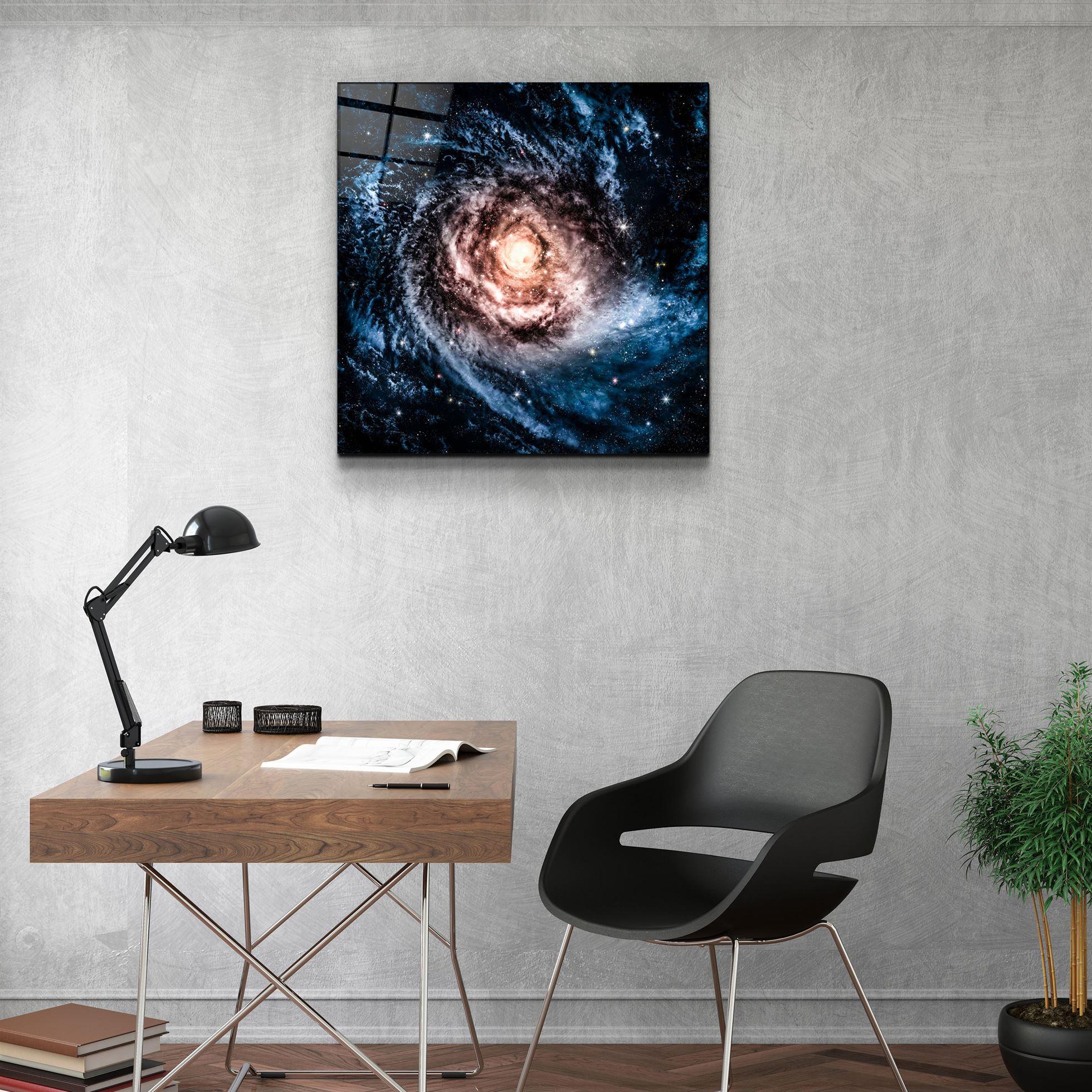 ・"In the Space-3"・Glass Wall Art