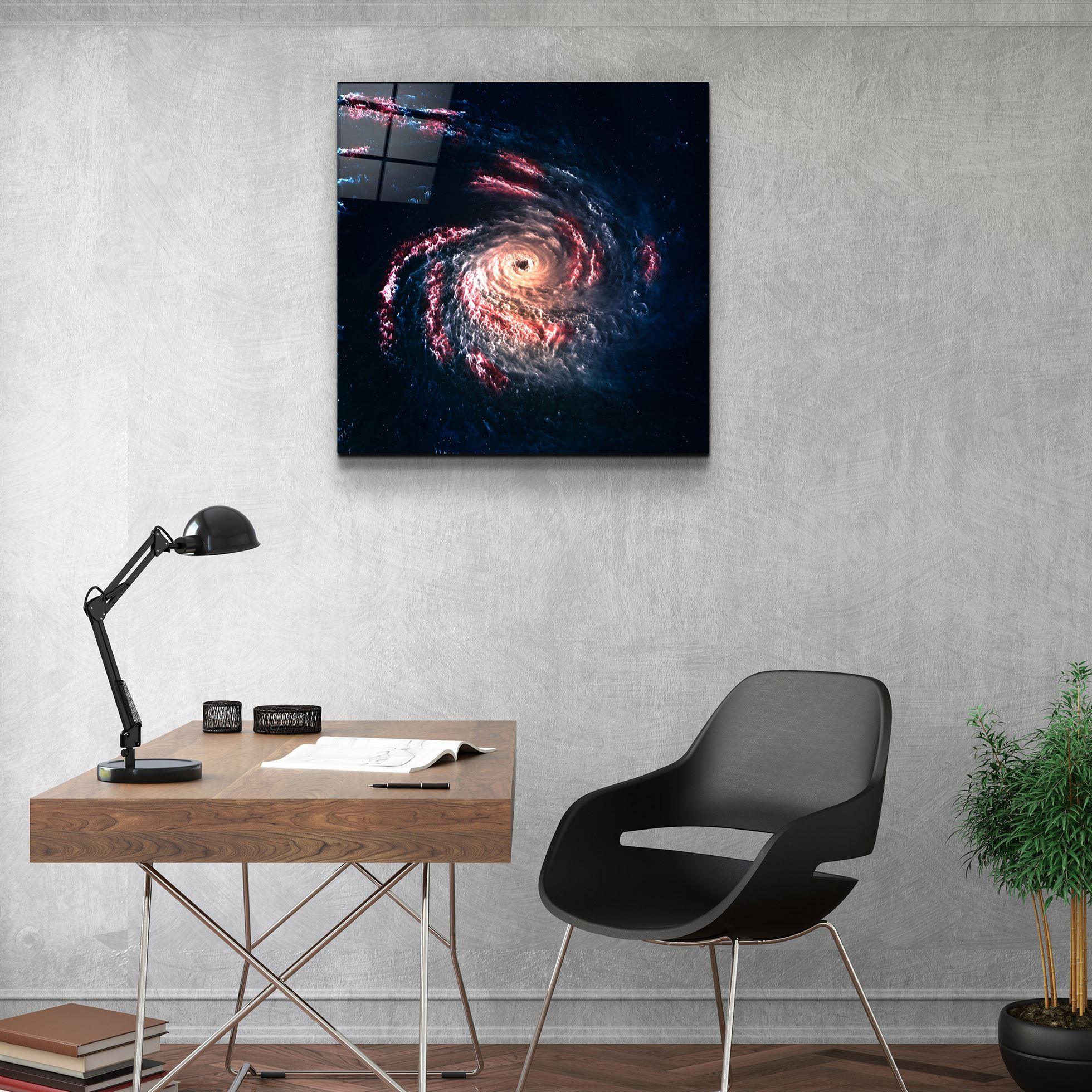 ・"In the Space-5"・Glass Wall Art