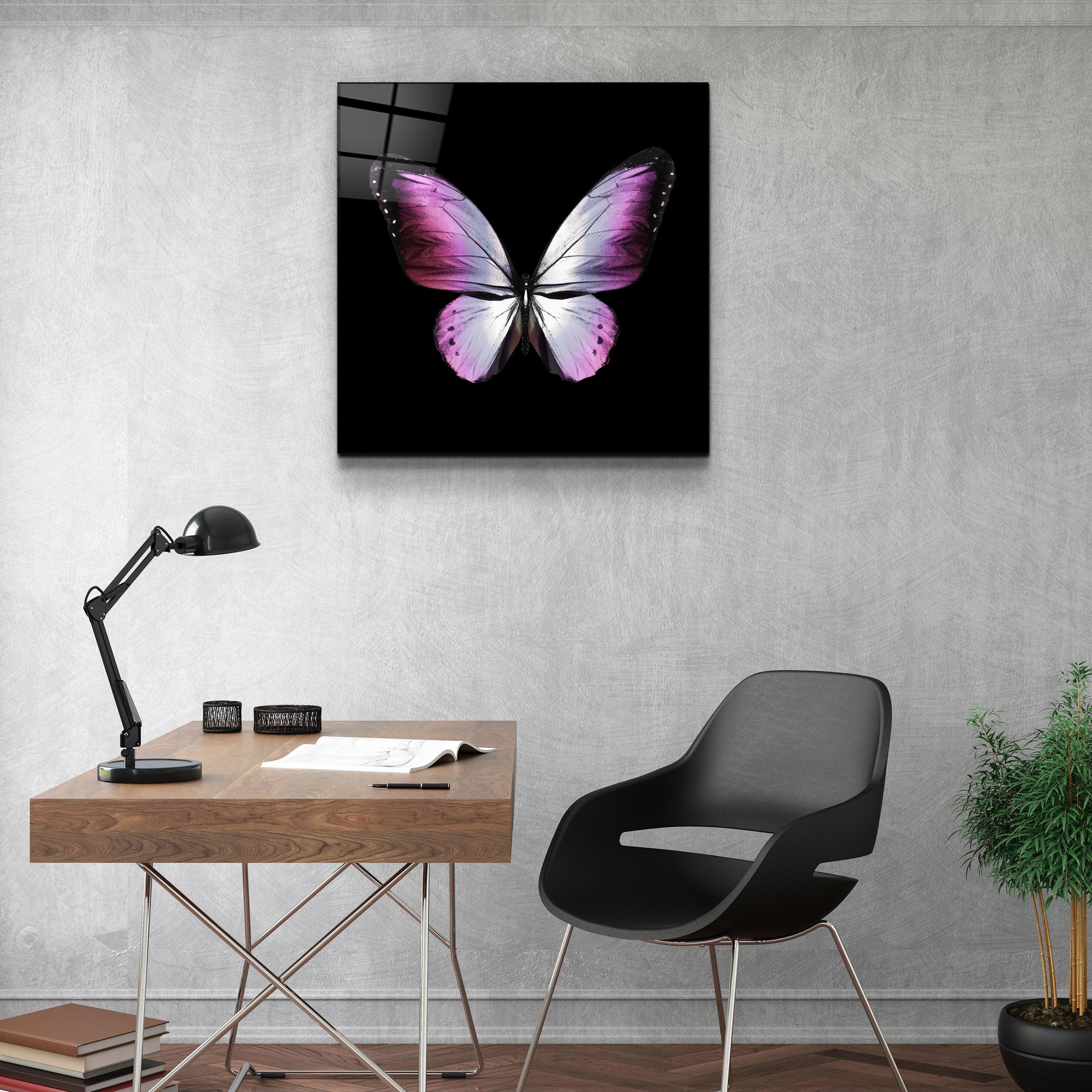 ・"Butterfly"・Glass Wall Art