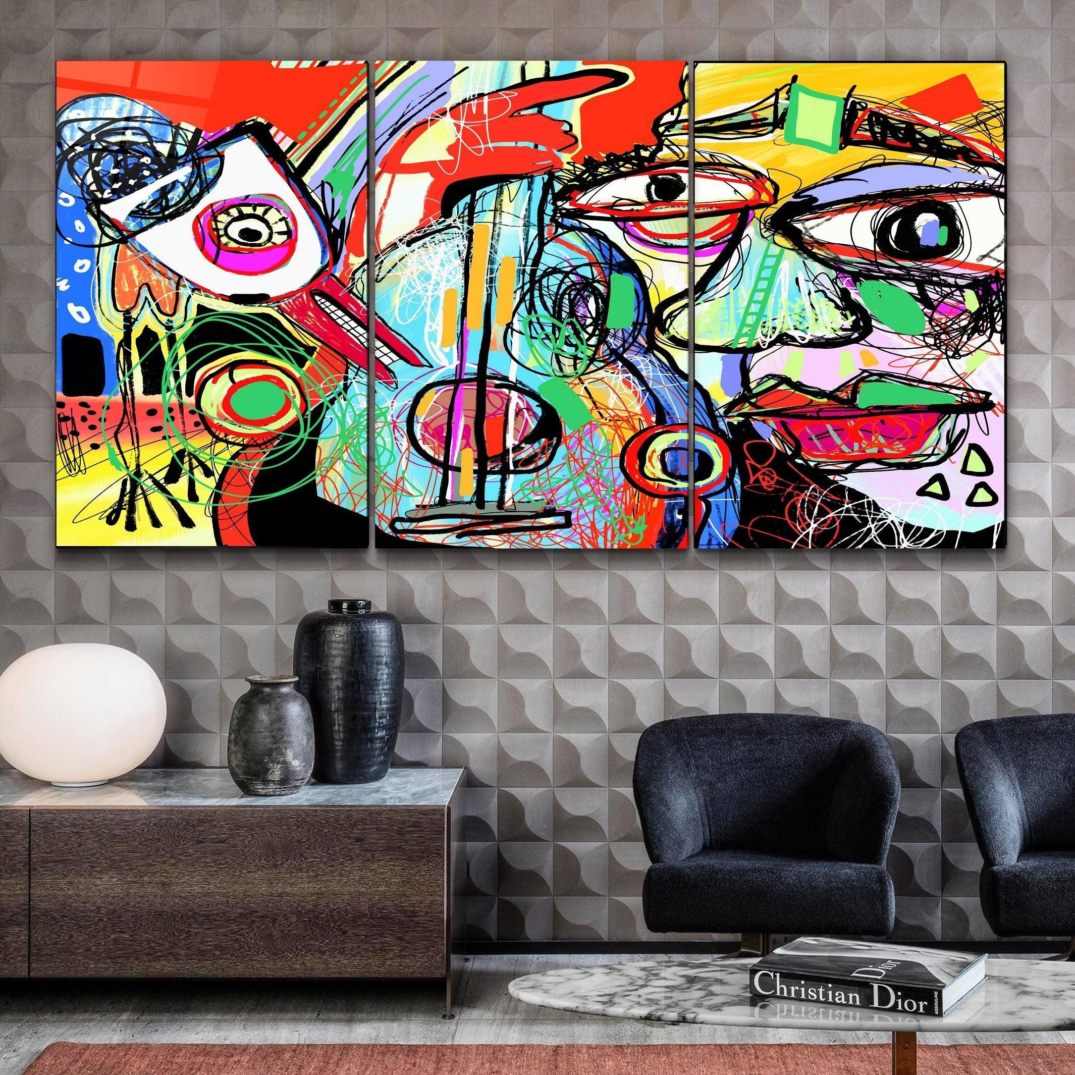 ・"Cello - Trio"・Glass Wall Art
