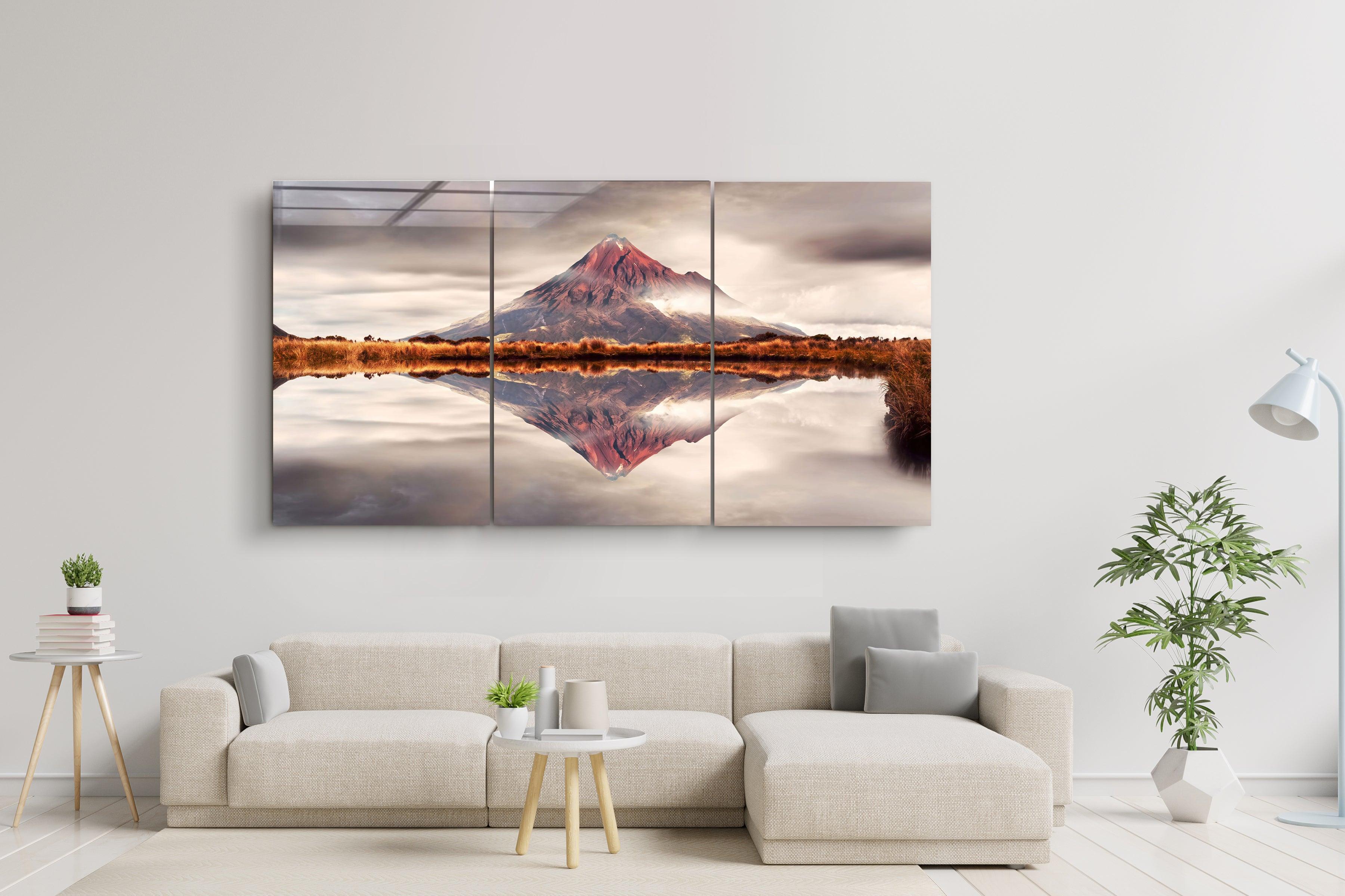 ・"High - Trio"・Glass Wall Art