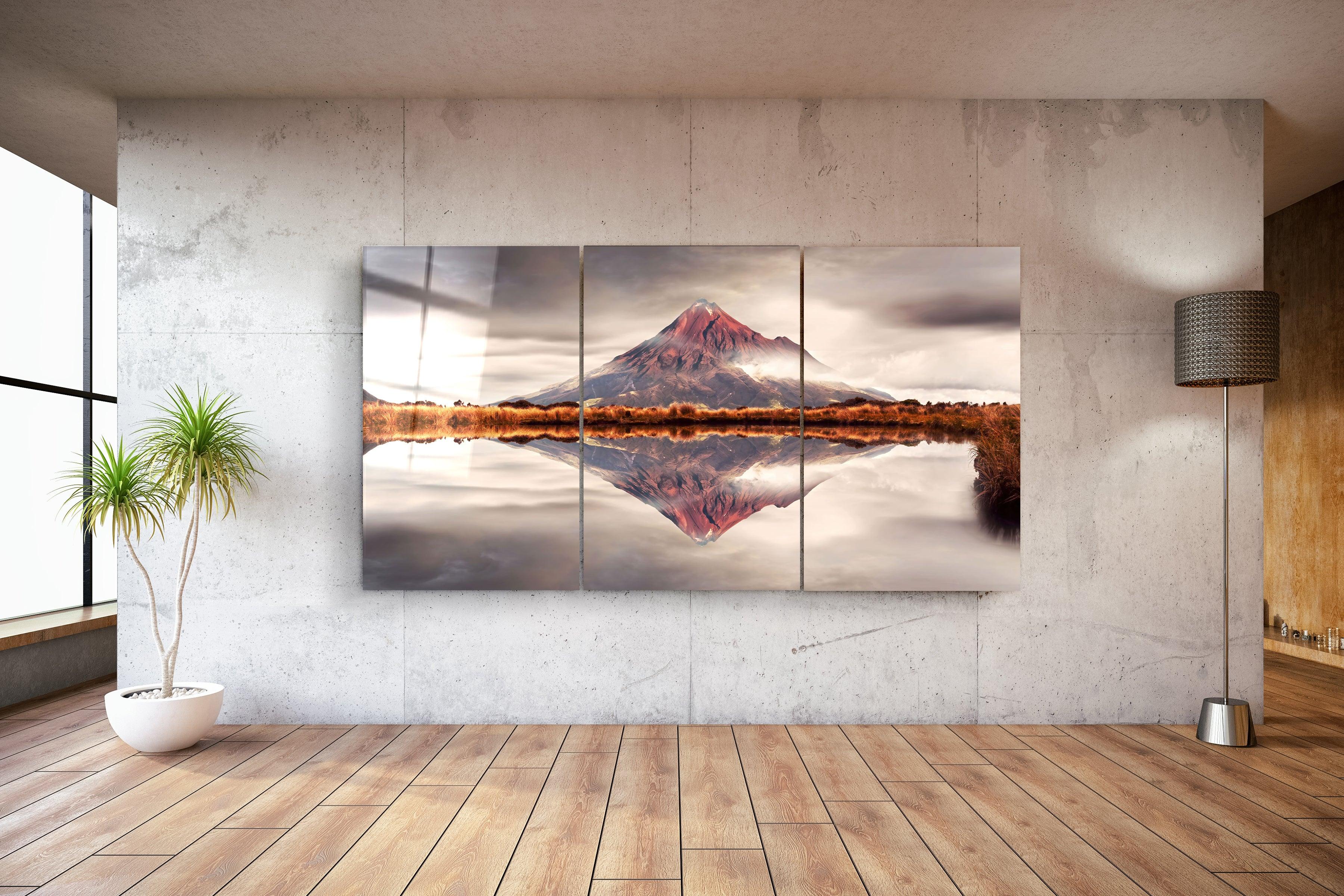 ・"High - Trio"・Glass Wall Art