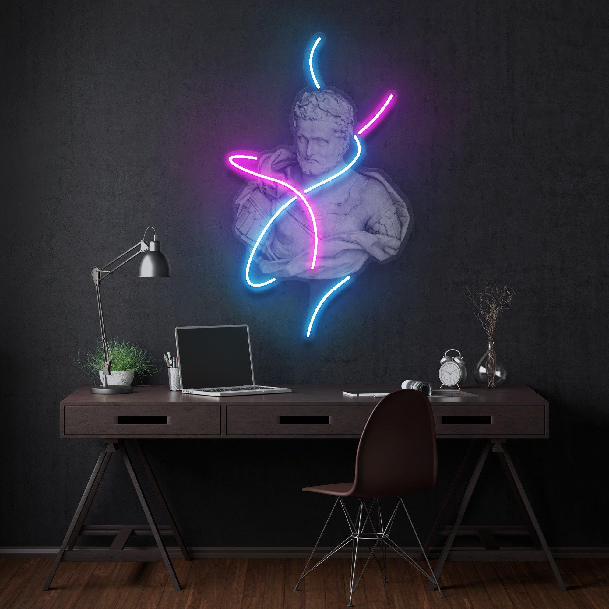 Philosophy Led Neon Acrylic Artwork
