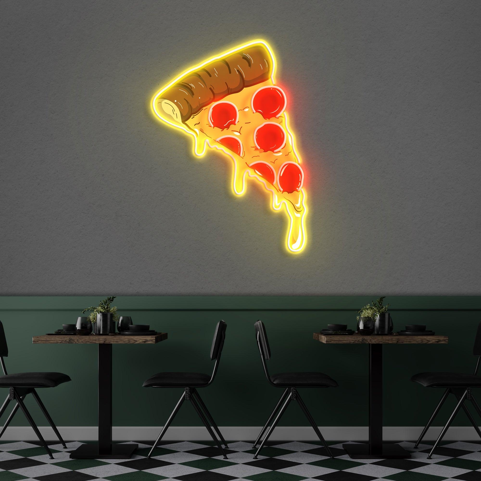 Pizza Neon Sign - Acrylic Artwork