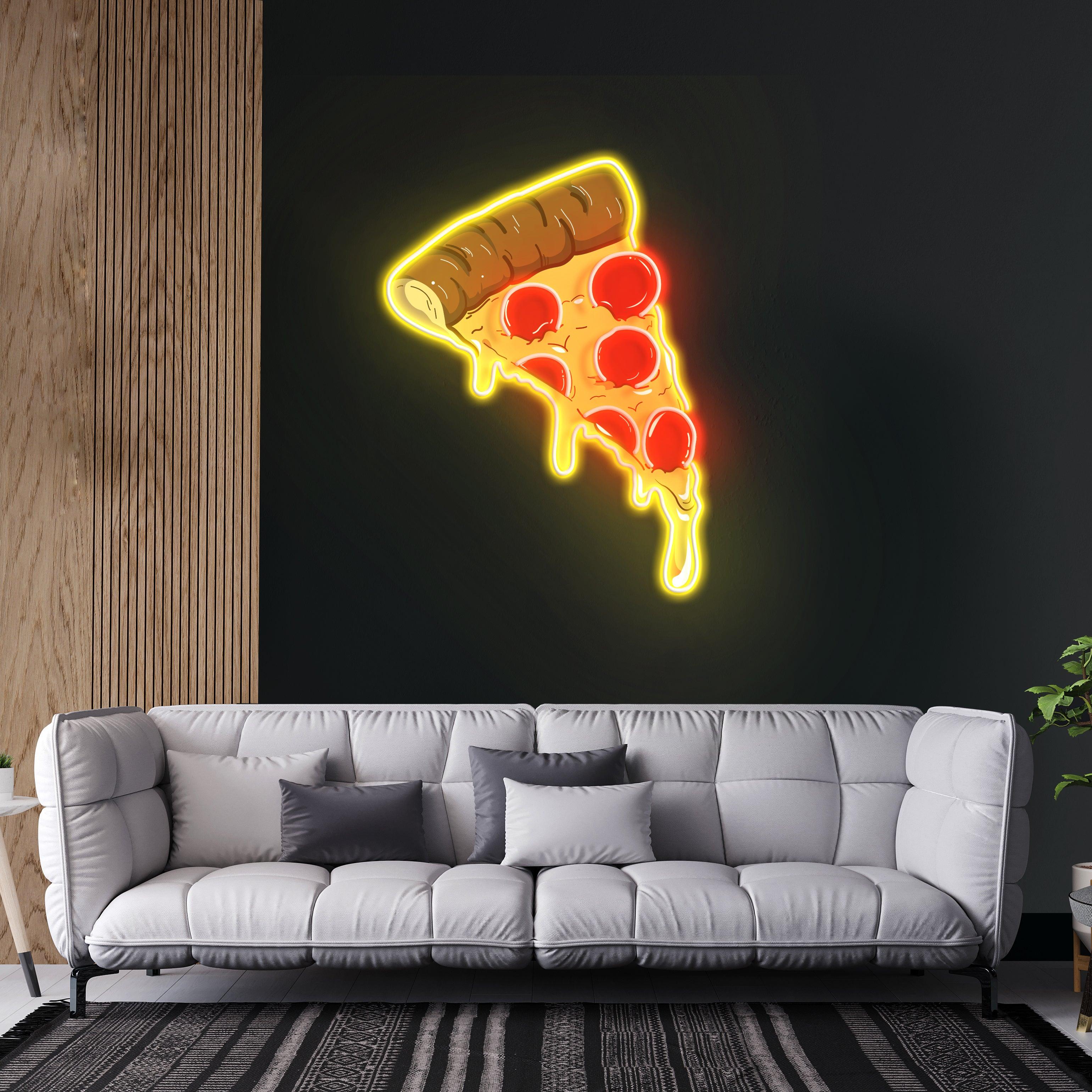 Pizza Neon Sign - Acrylic Artwork