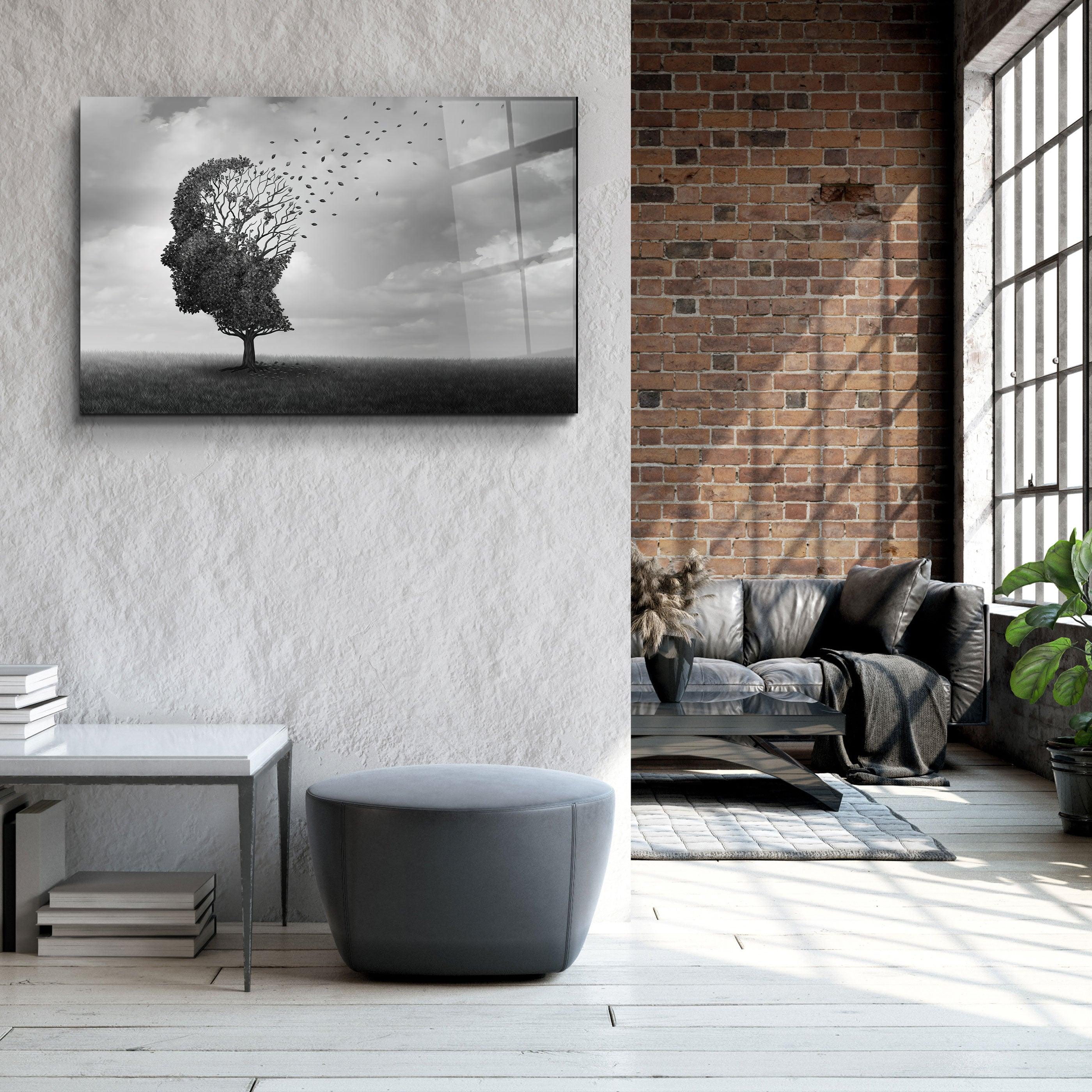 ・"Forgetting Things"・Glass Wall Art