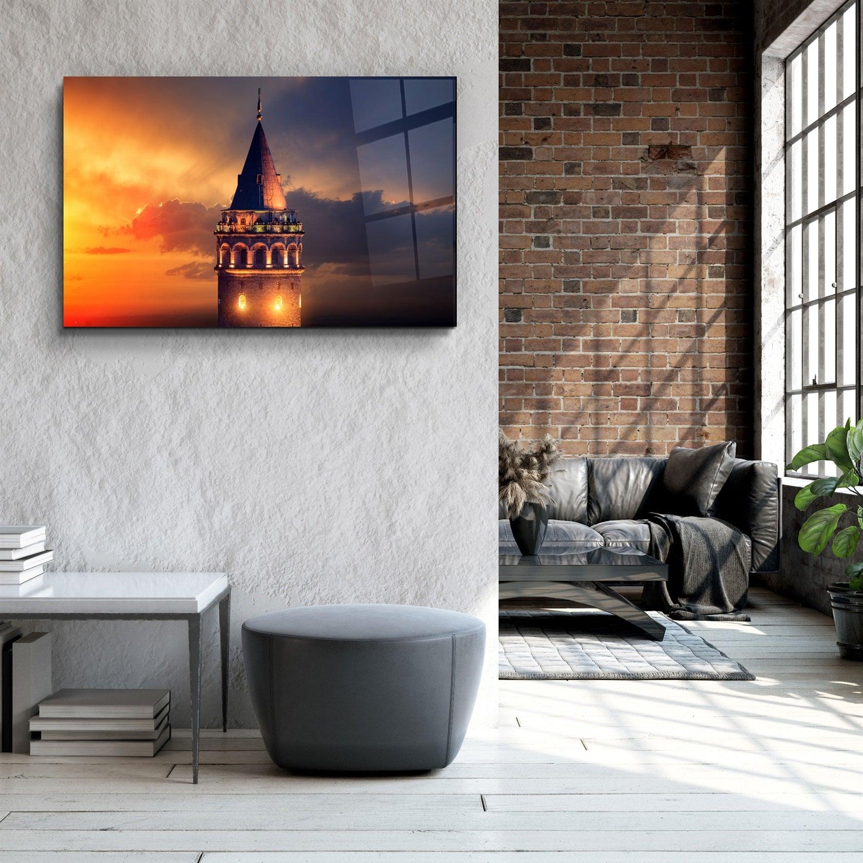 ・"Galata Tower"・Glass Wall Art