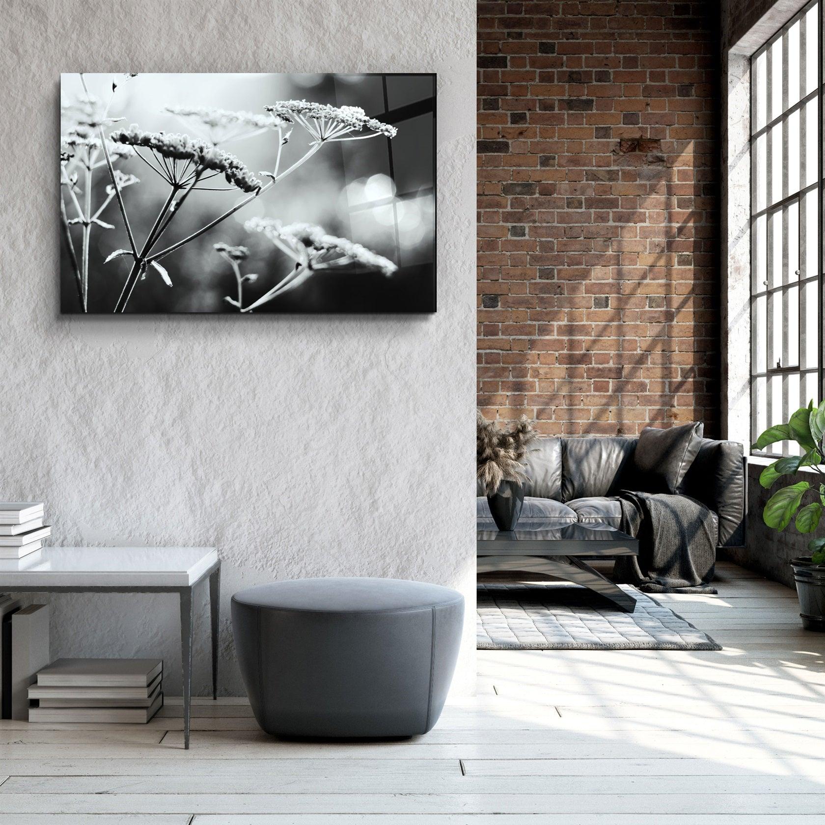 ・"Flower"・Glass Wall Art