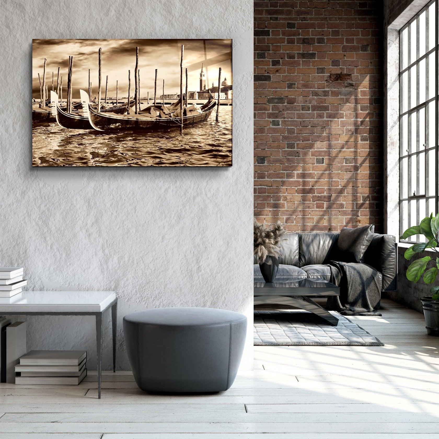 ・"Venice"・Glass Wall Art