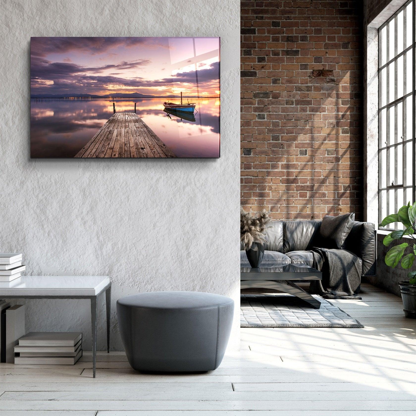・"Pier 10"・Glass Wall Art