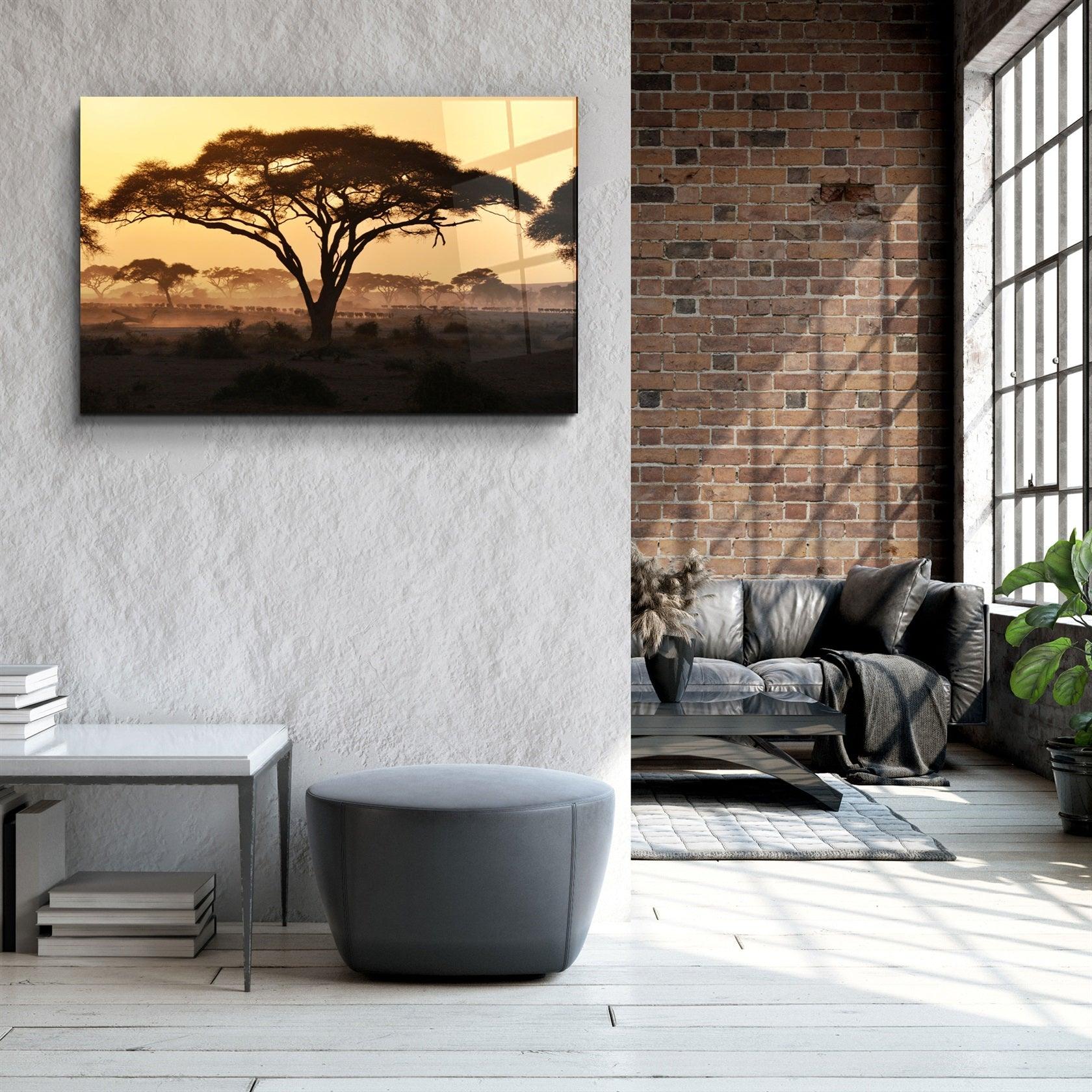 ・"Tree"・Glass Wall Art