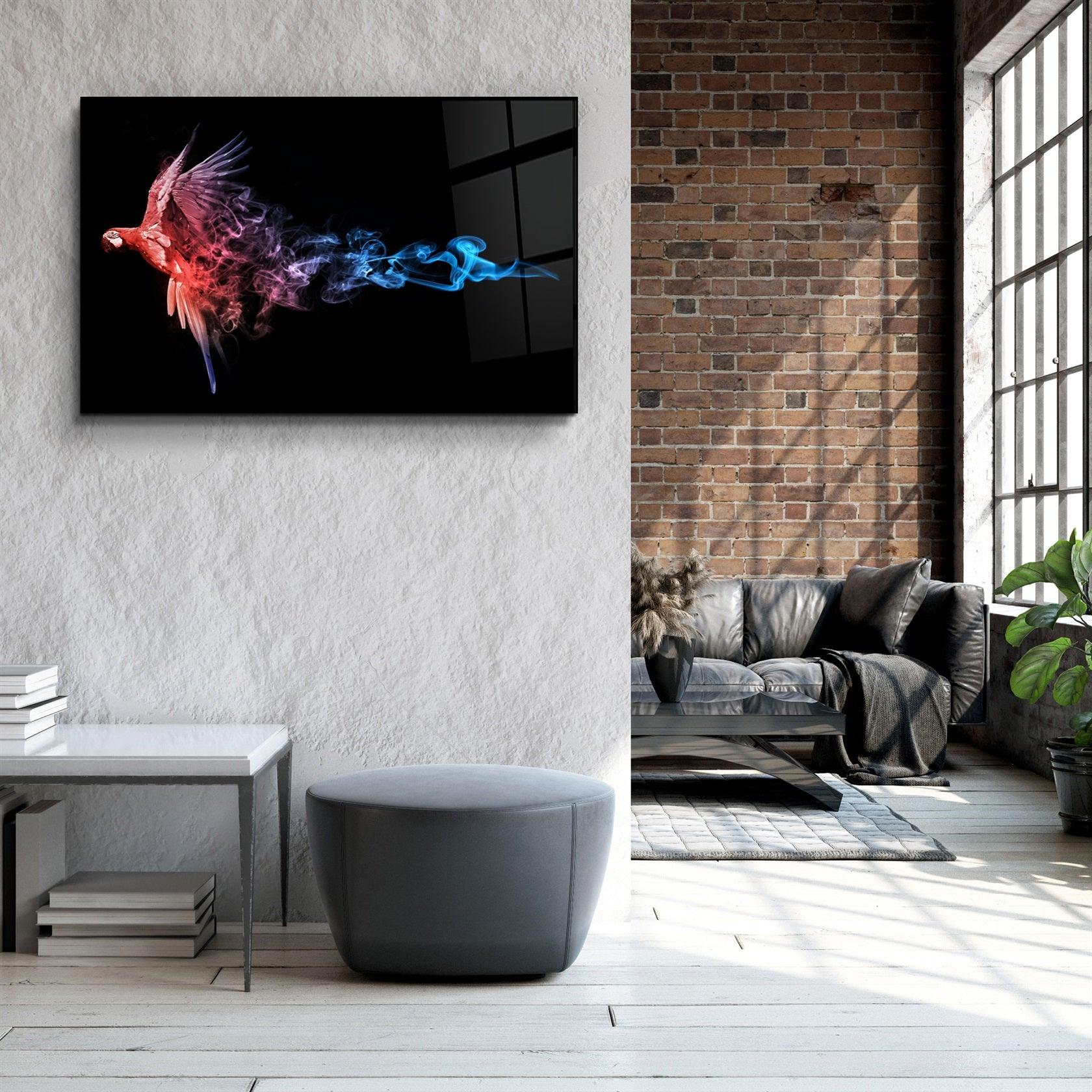 ・"Parrot"・Glass Wall Art