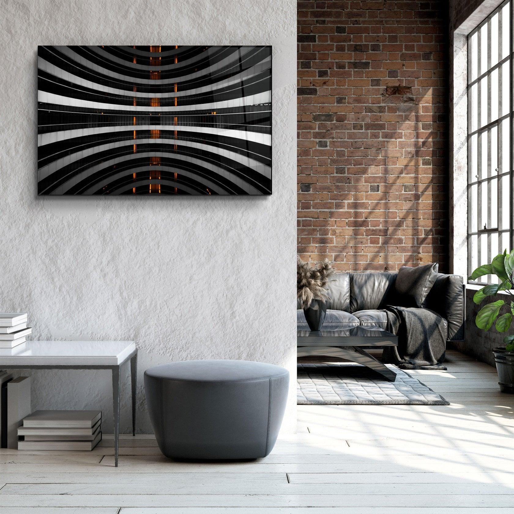 ・"Interesting Architecture"・Glass Wall Art
