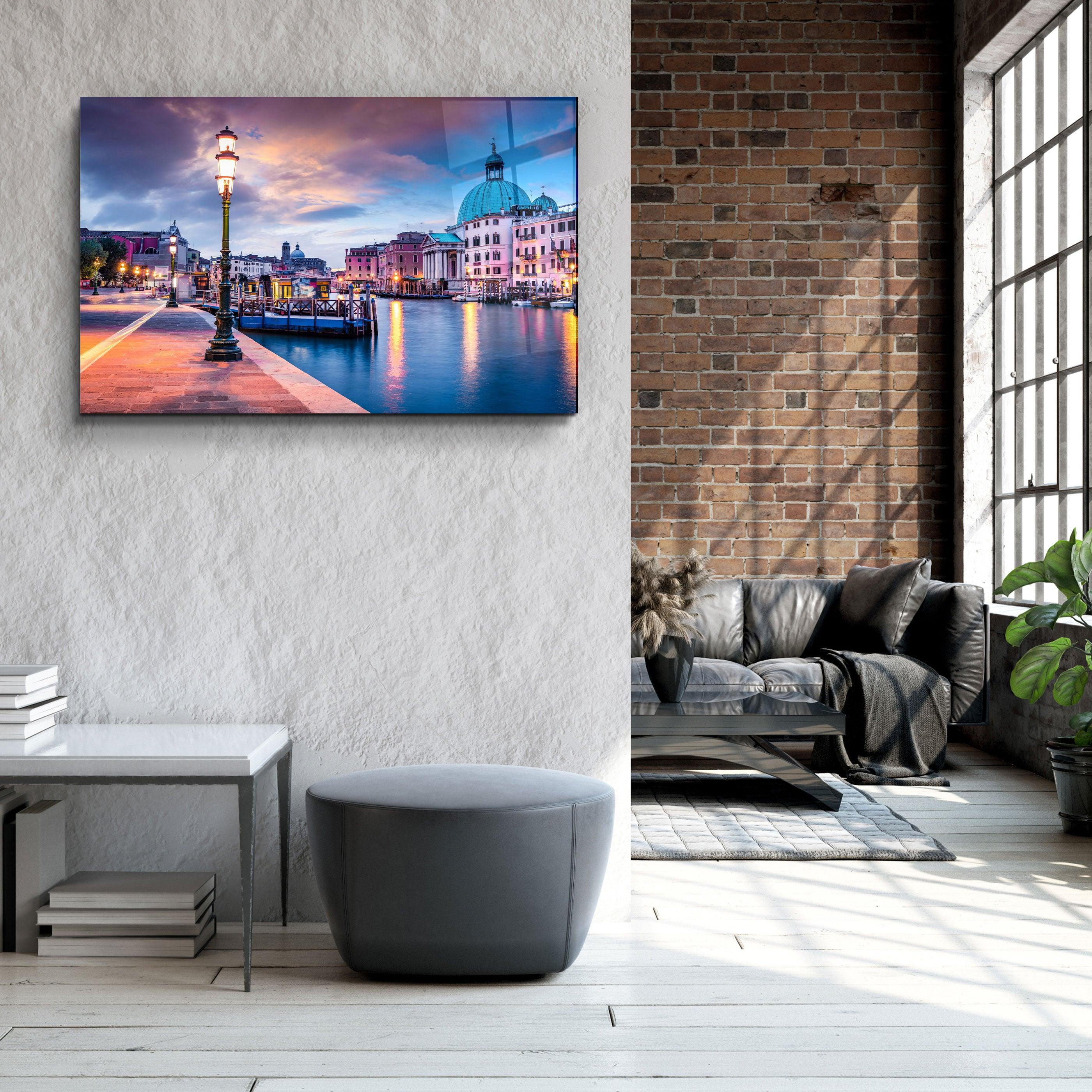 ・"Venice Italy 2"・Glass Wall Art