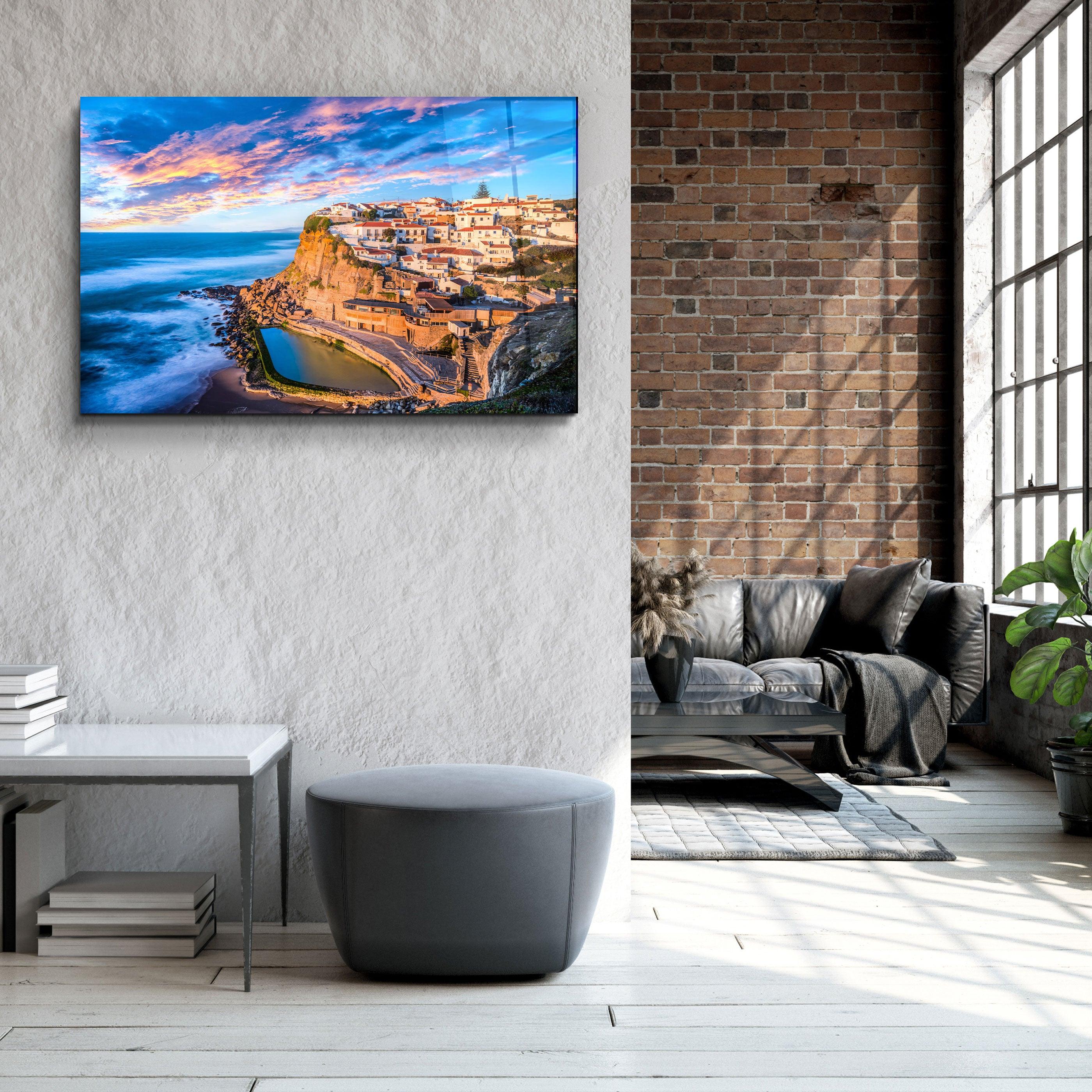 ・"Lisbon - Portugal"・Glass Wall Art