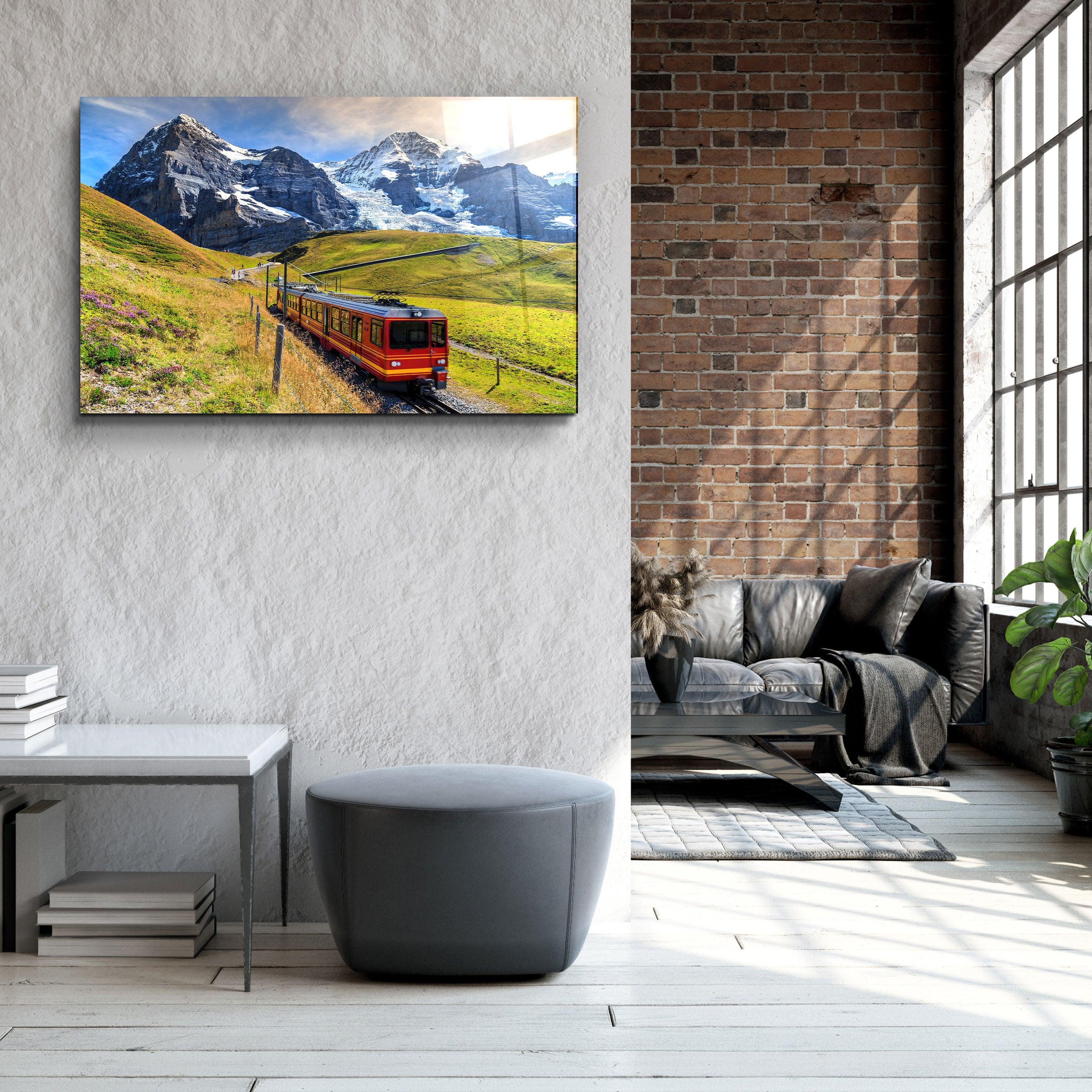 ・"Jungfrau Switzerland"・Glass Wall Art