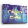 ・"I need a Hug"・Glass Wall Art - ArtDesigna Glass Printing Wall Art