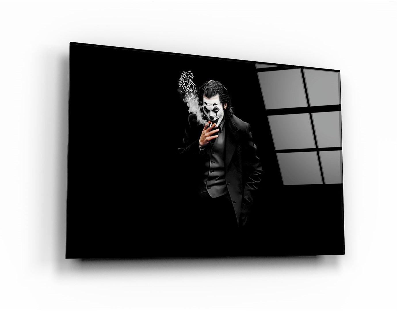 ・"Joker - Haha"・Designer's Collection Glass Wall Art