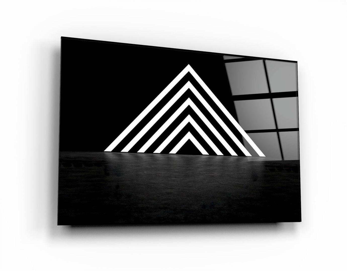 ・"Mystic Triangle Gate"・Glass Wall Art