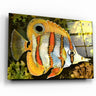 ・"Batik Fish"・Glass Wall Art - ArtDesigna Glass Printing Wall Art