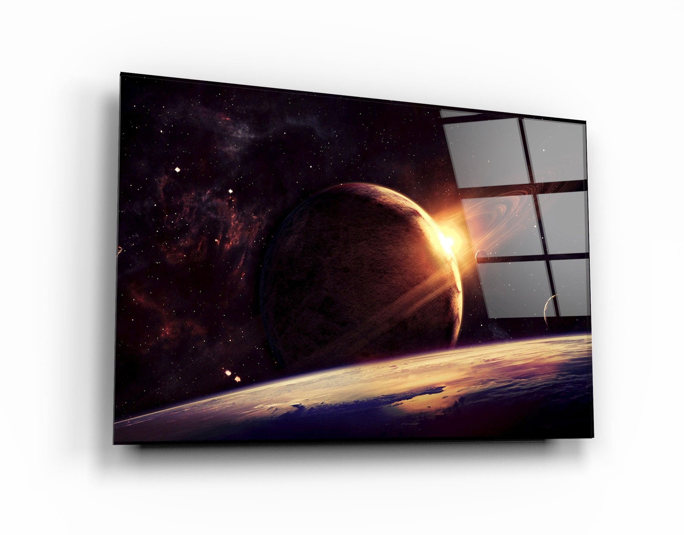 ・"Melodic Universe"・Glass Wall Art - ArtDesigna Glass Printing Wall Art