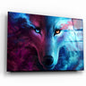 ・"Mystical Wolf"・Glass Wall Art - ArtDesigna Glass Printing Wall Art
