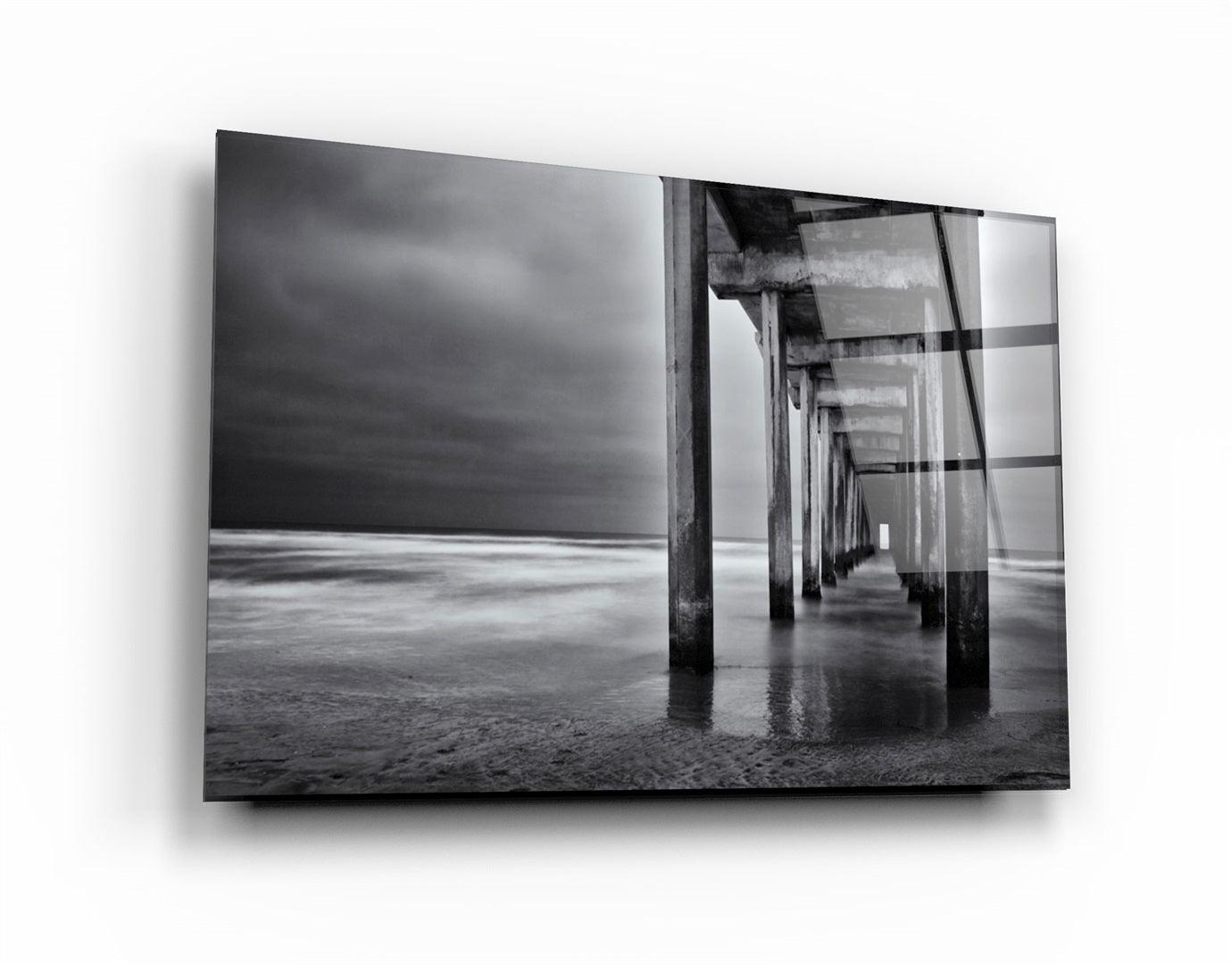 ・"Pier 2"・Glass Wall Art