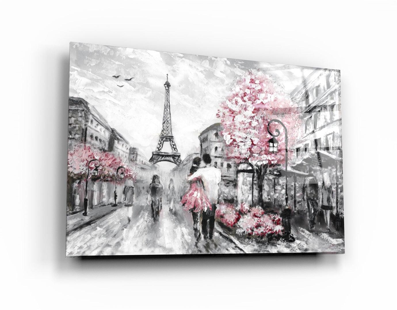 ・"Paris"・Glass Wall Art