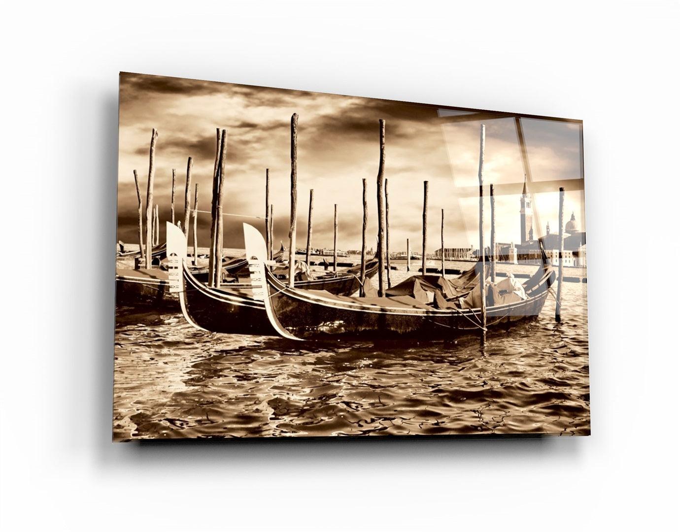 ・"Venice"・Glass Wall Art