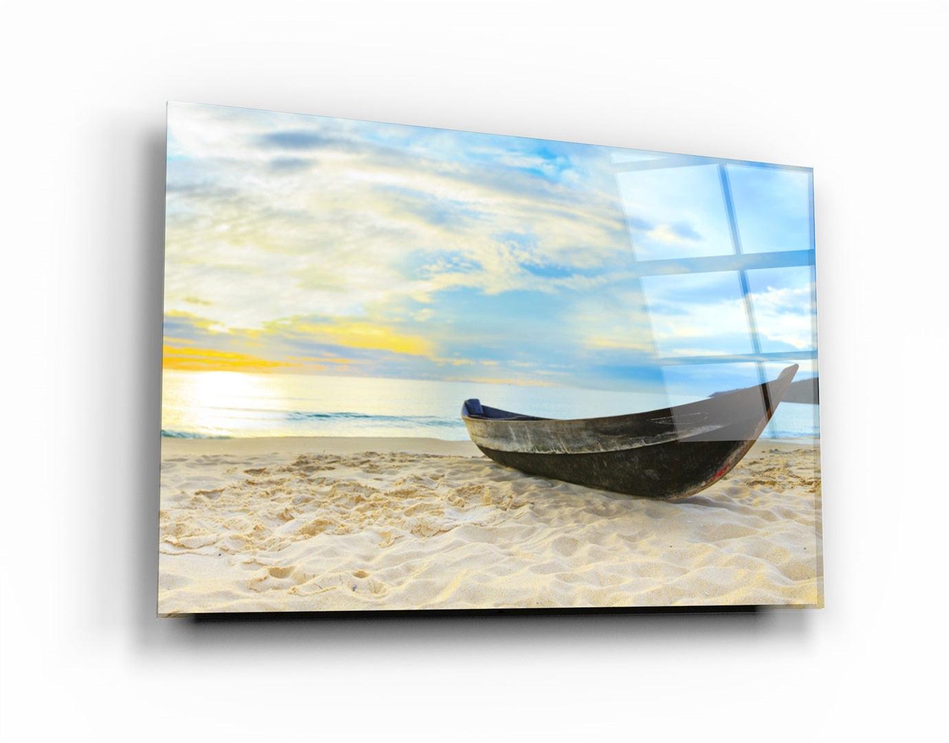 ・"SeaSide"・Glass Wall Art