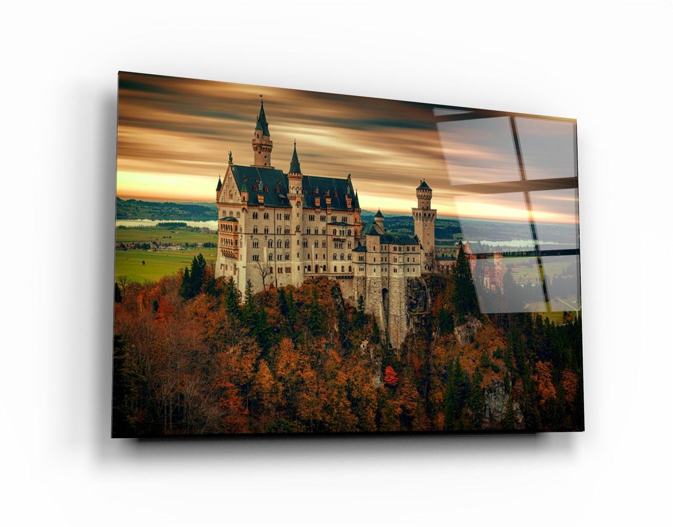 ・"Castle"・Glass Wall Art
