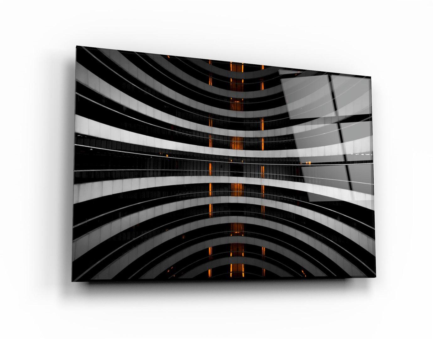 ・"Interesting Architecture"・Glass Wall Art