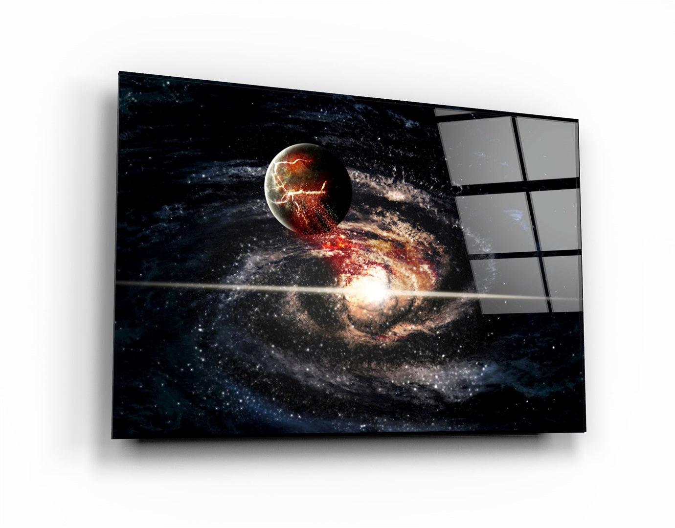 ・"Lost in Space"・Glass Wall Art