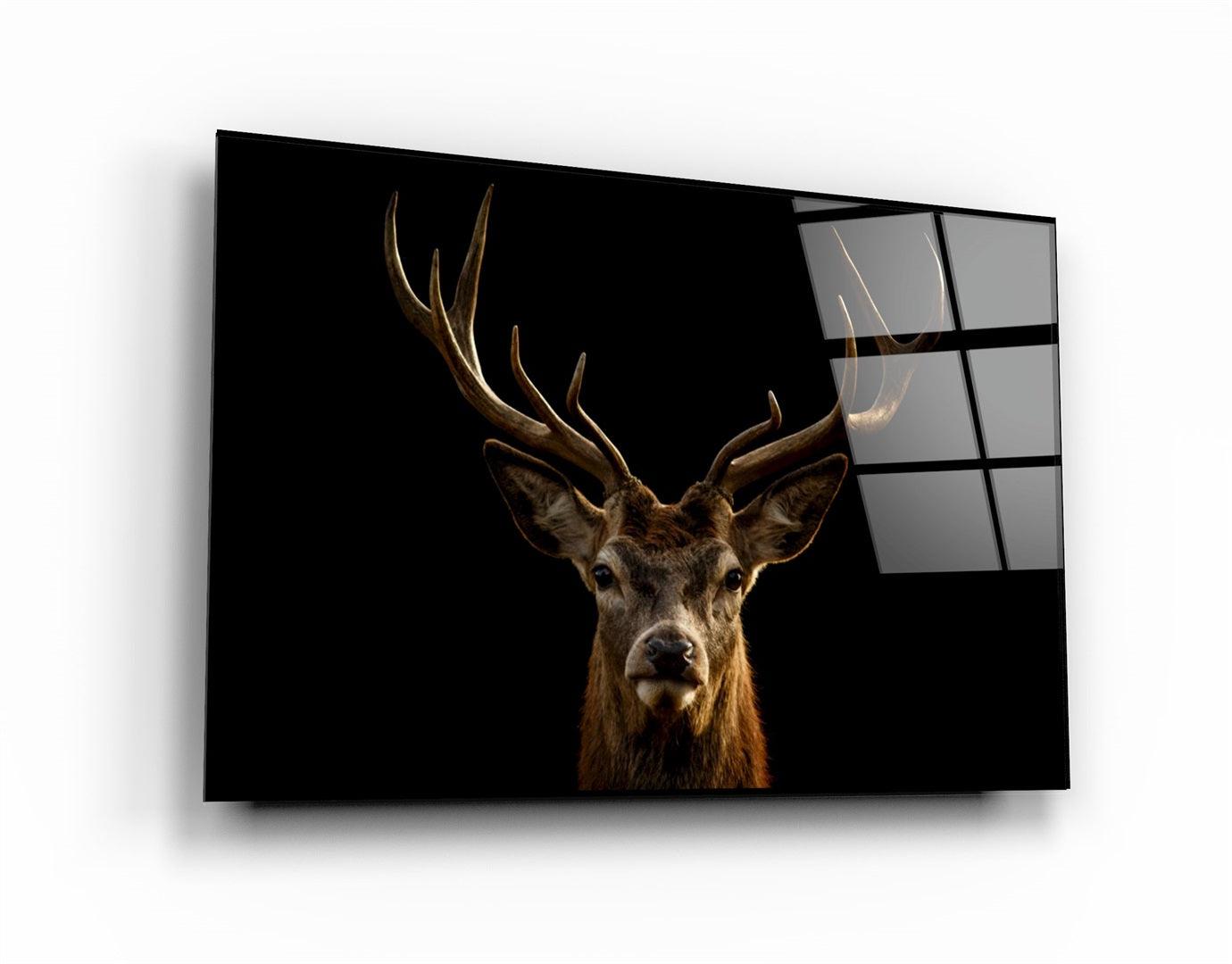・"TheDeer"・Glass Wall Art