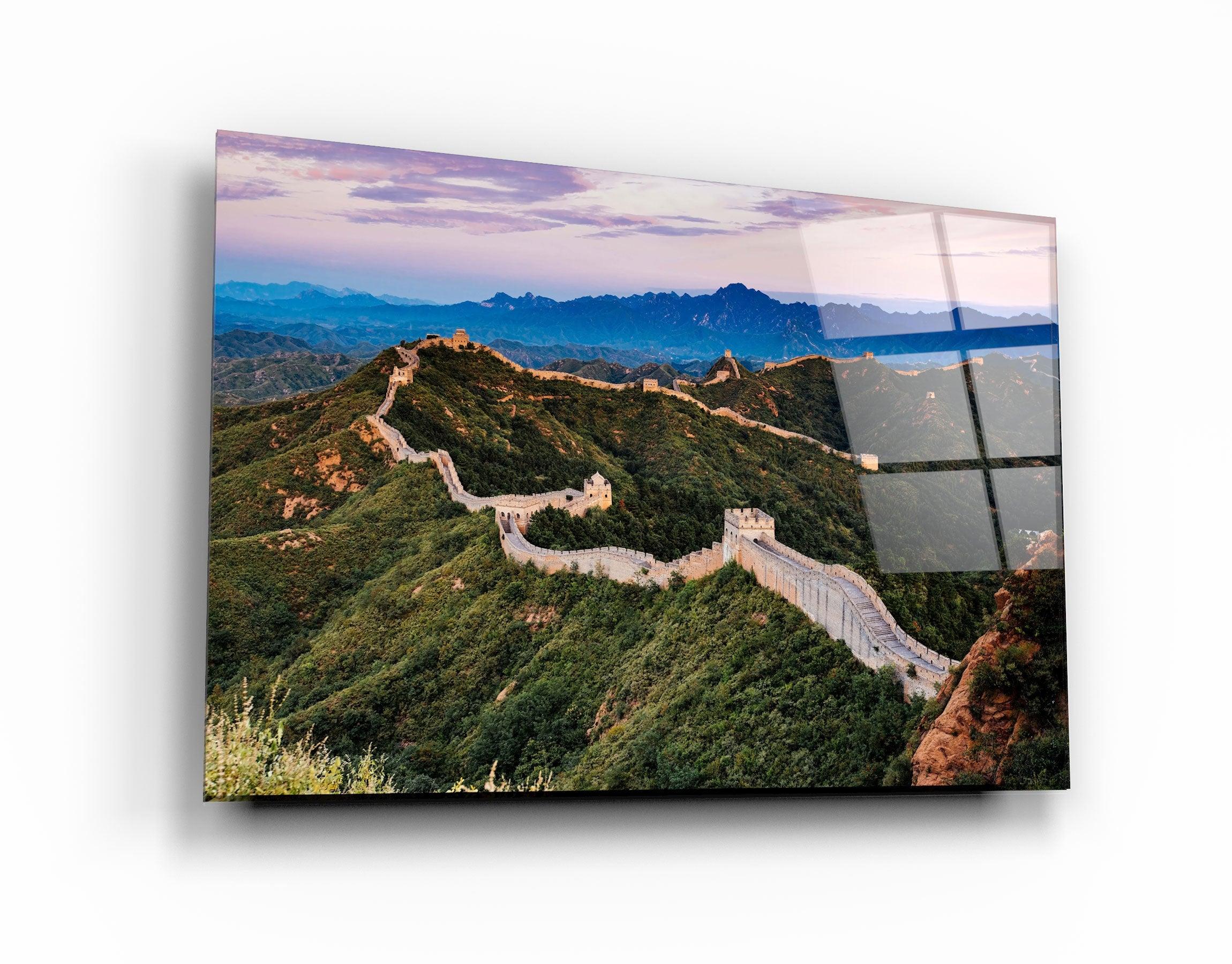 ・"The Great Wall of China"・Glass Wall Art