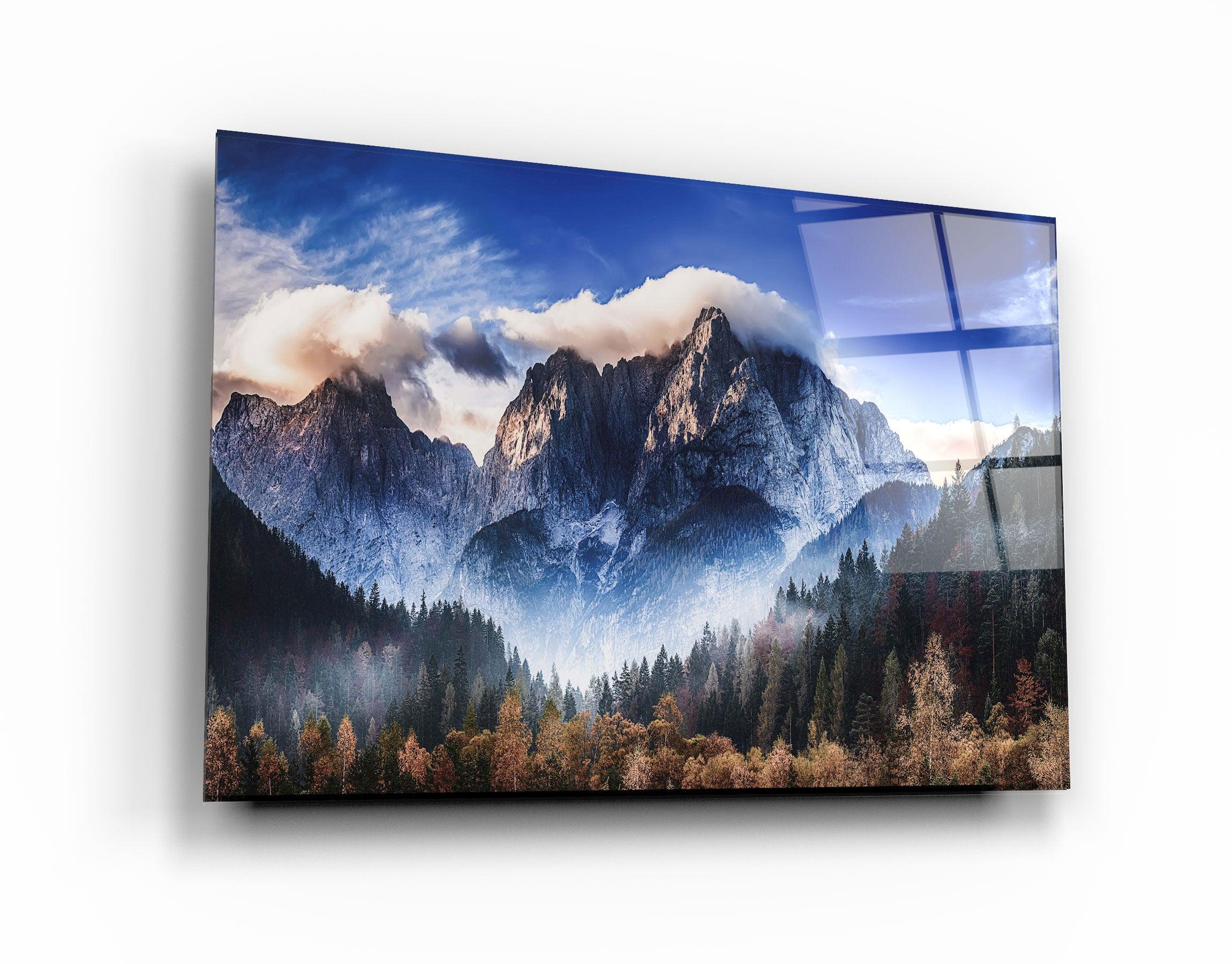 ・"Slovenia, Triglav National Park "・Glass Wall Art