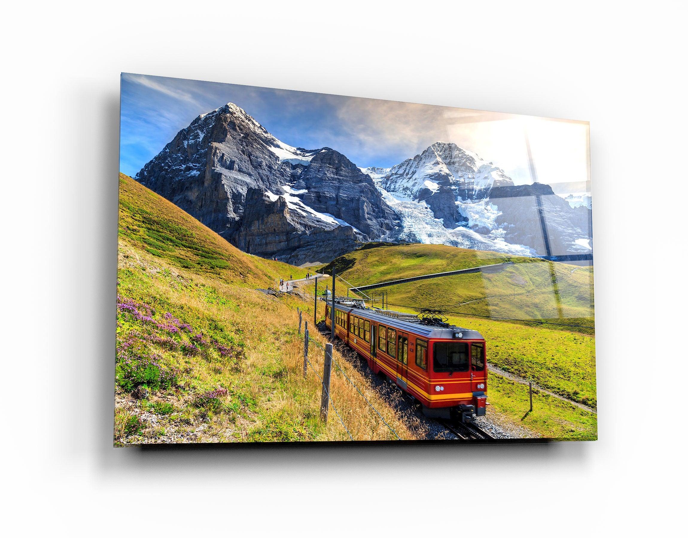 ・"Jungfrau Switzerland"・Glass Wall Art