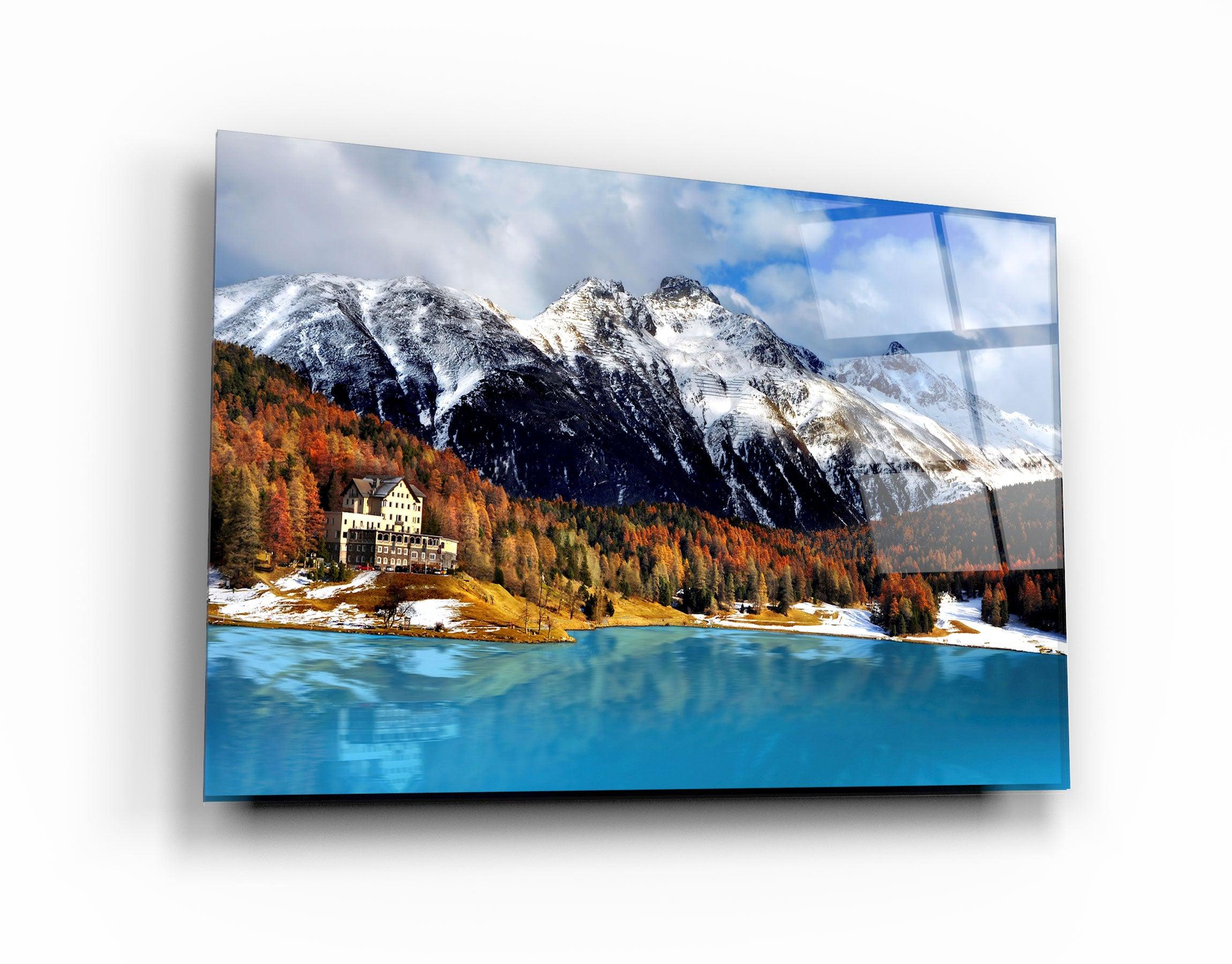 ・"Beauty Of SWITZERLAND"・Glass Wall Art